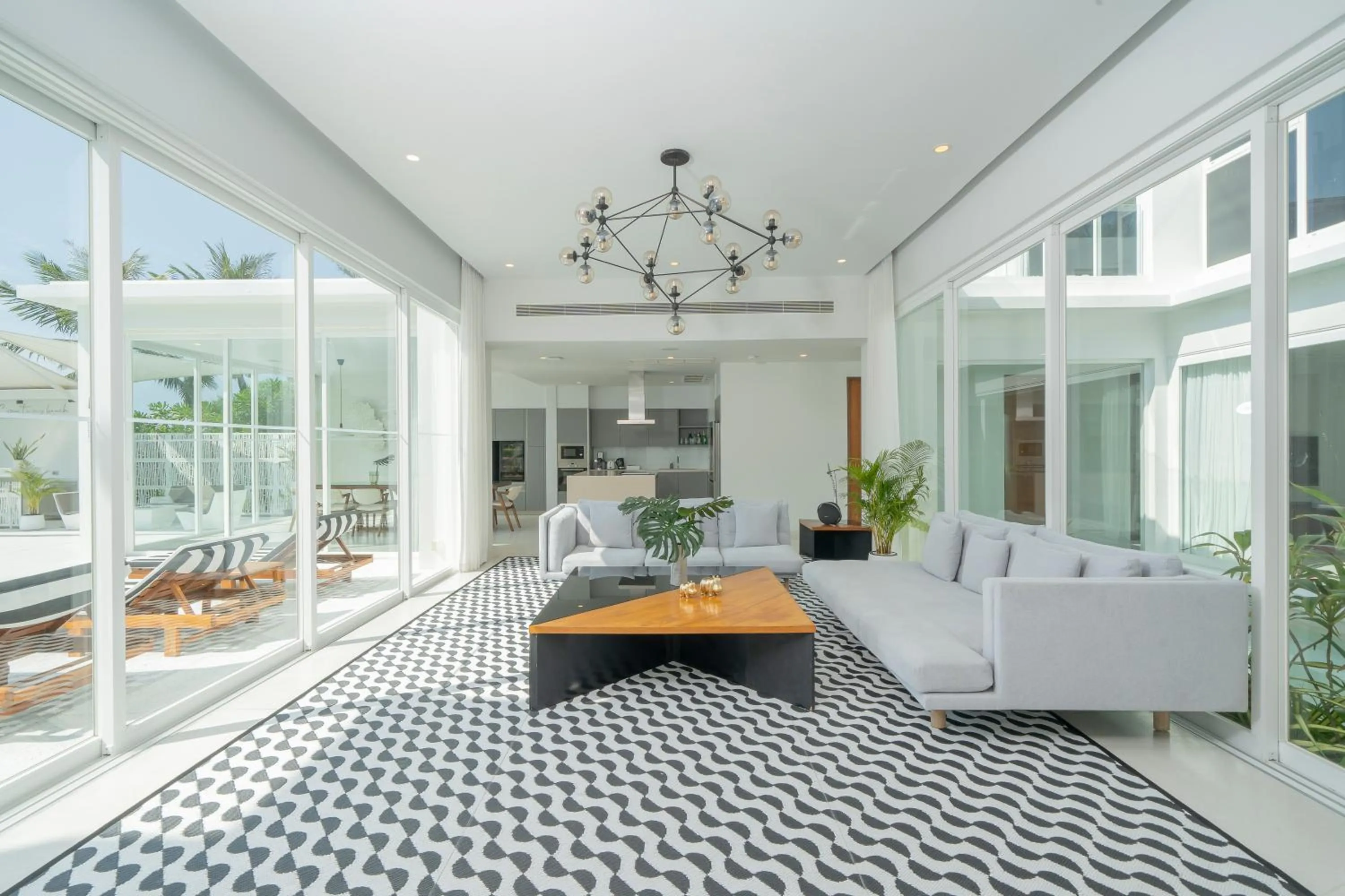 Living room in Coastal Escape Natai Beach