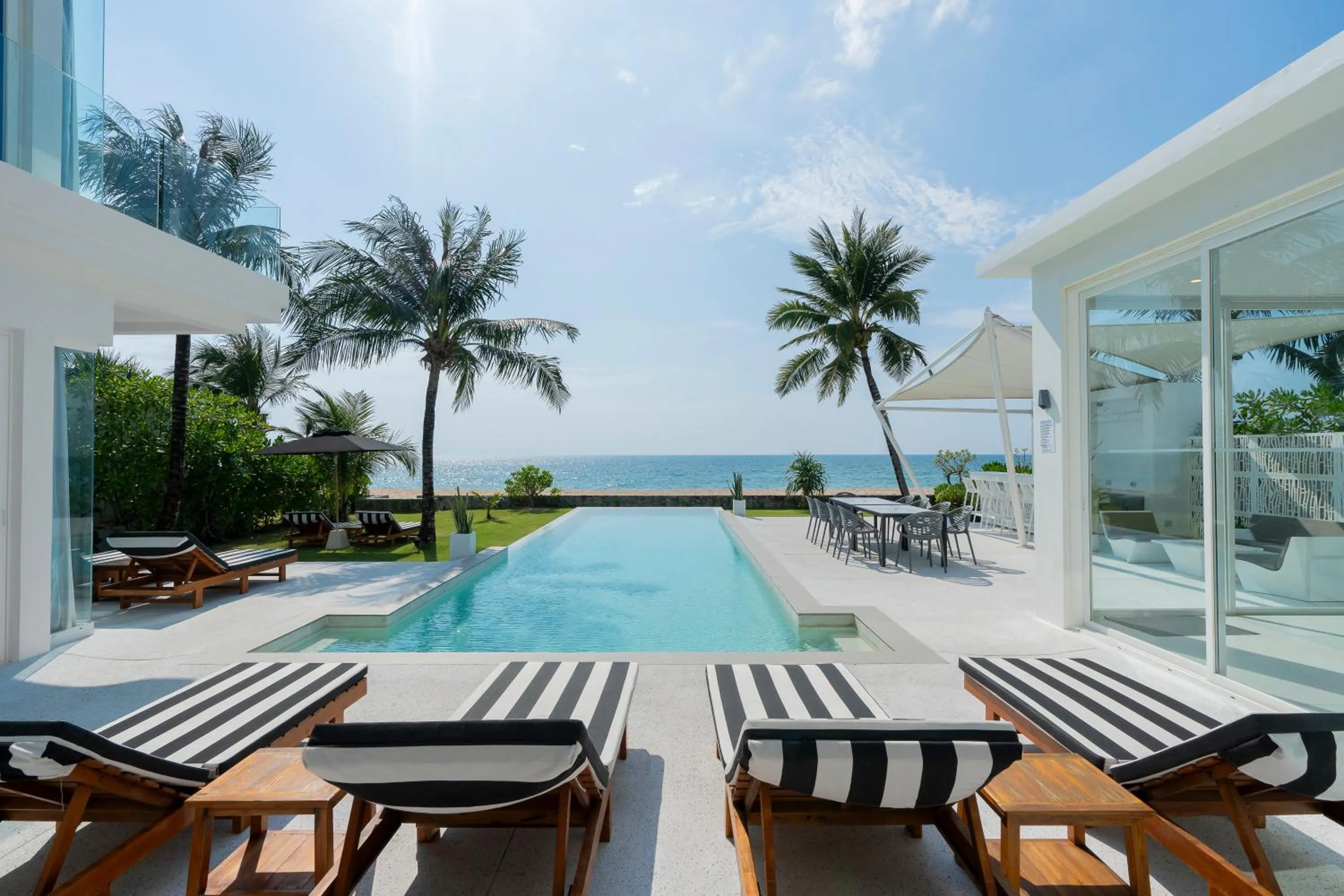 Patio in Coastal Escape Natai Beach