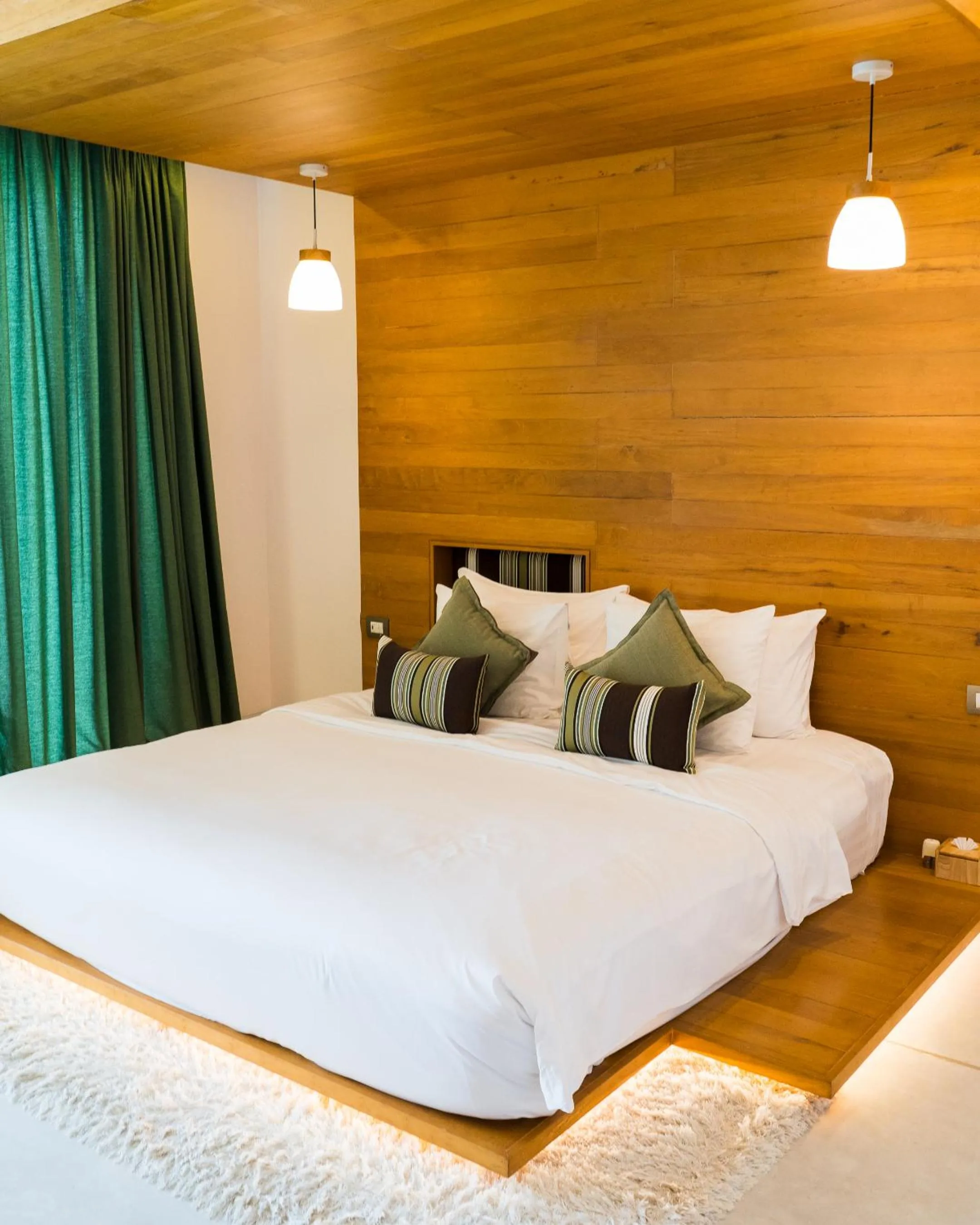 Bed in Coastal Escape Natai