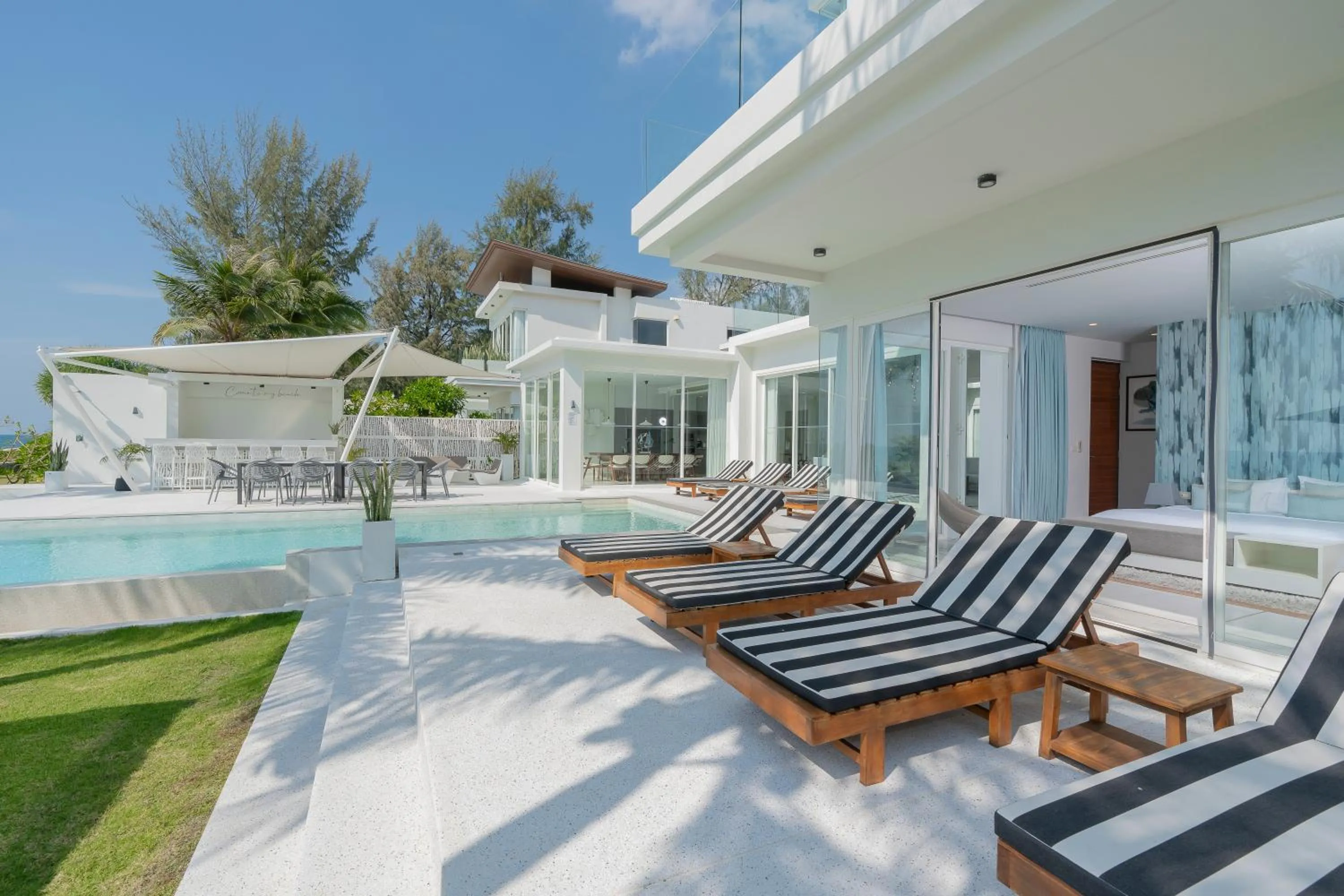 Patio in Coastal Escape Natai Beach