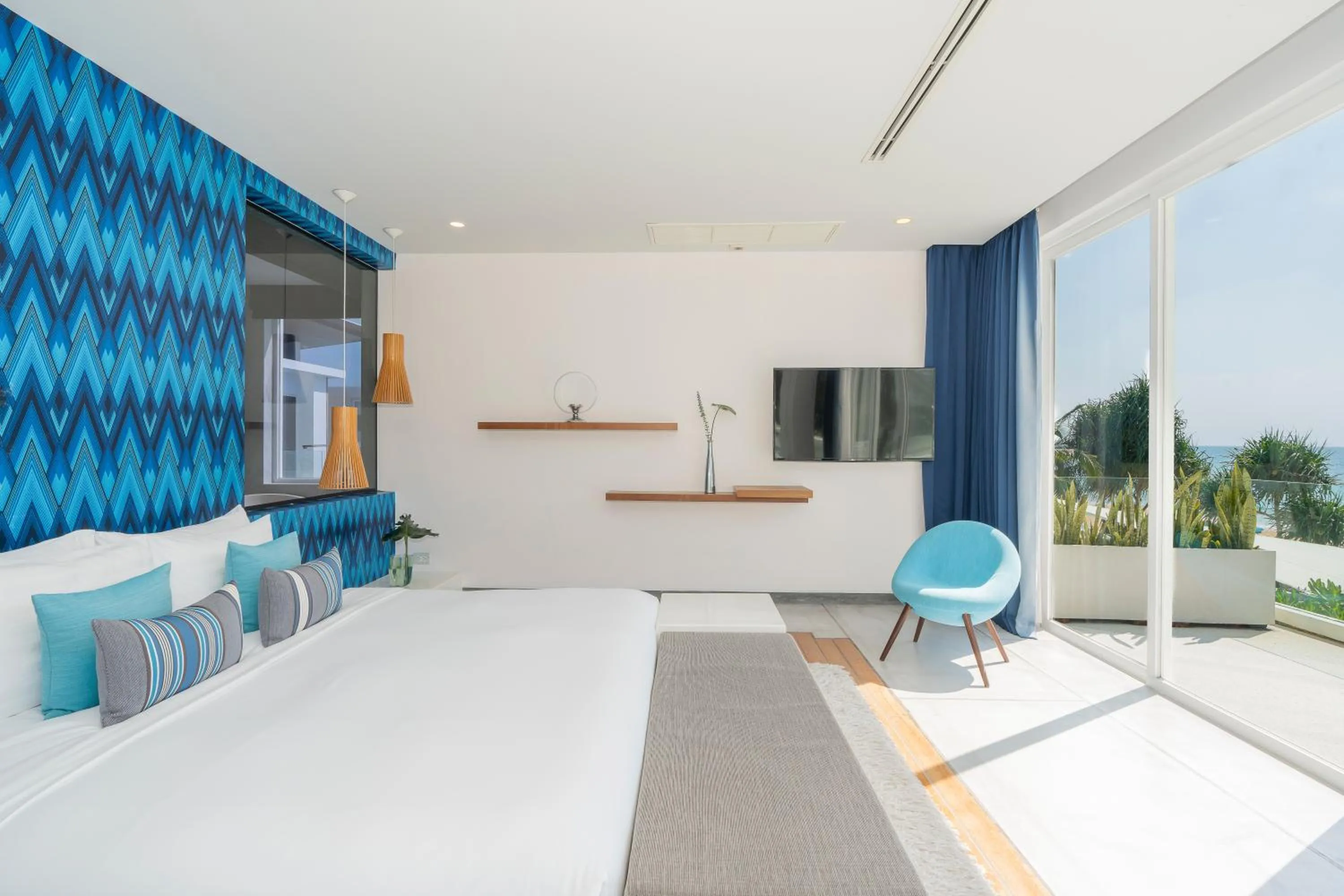 Bed in Coastal Escape Natai Beach