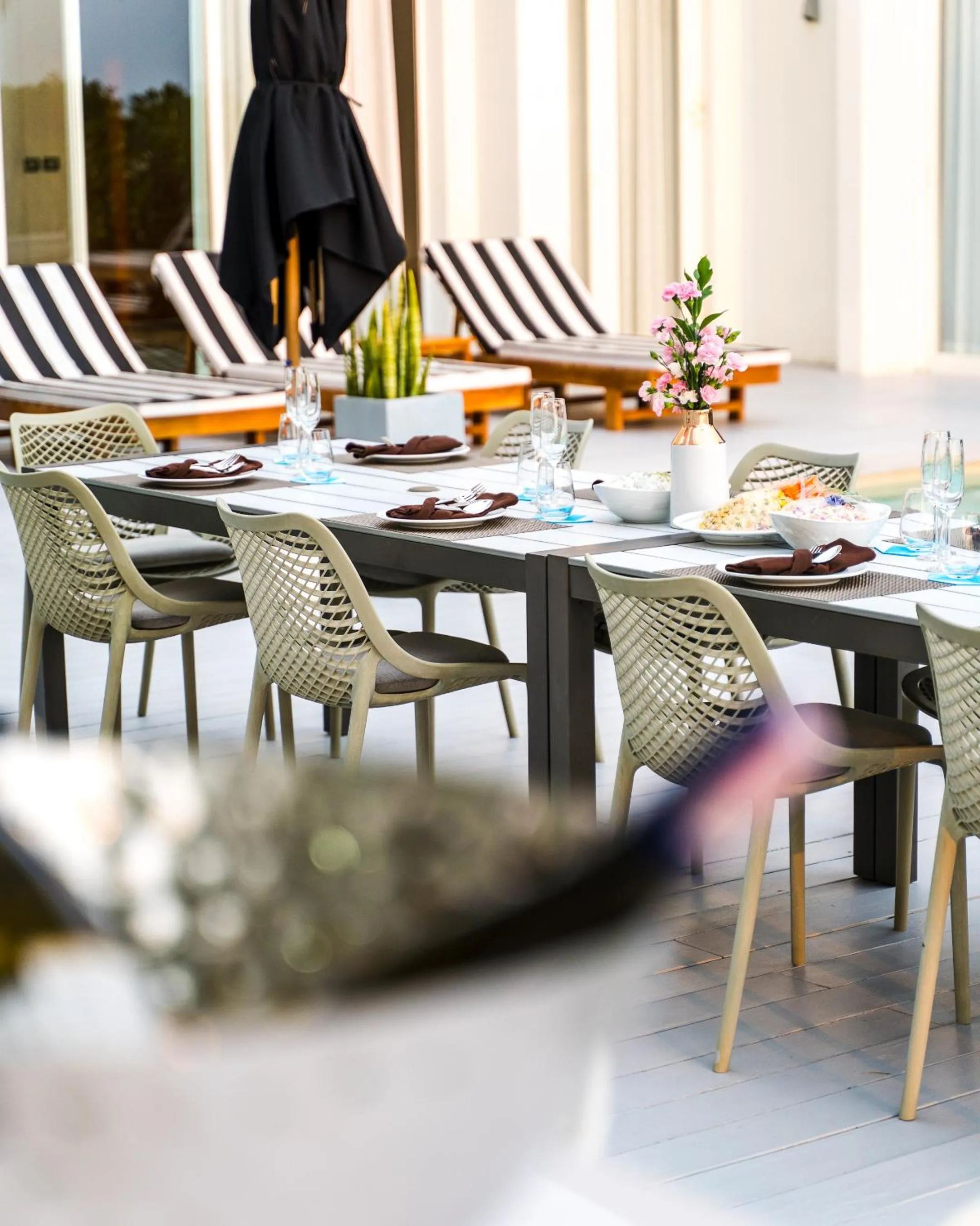 Food and drinks in Coastal Escape Natai