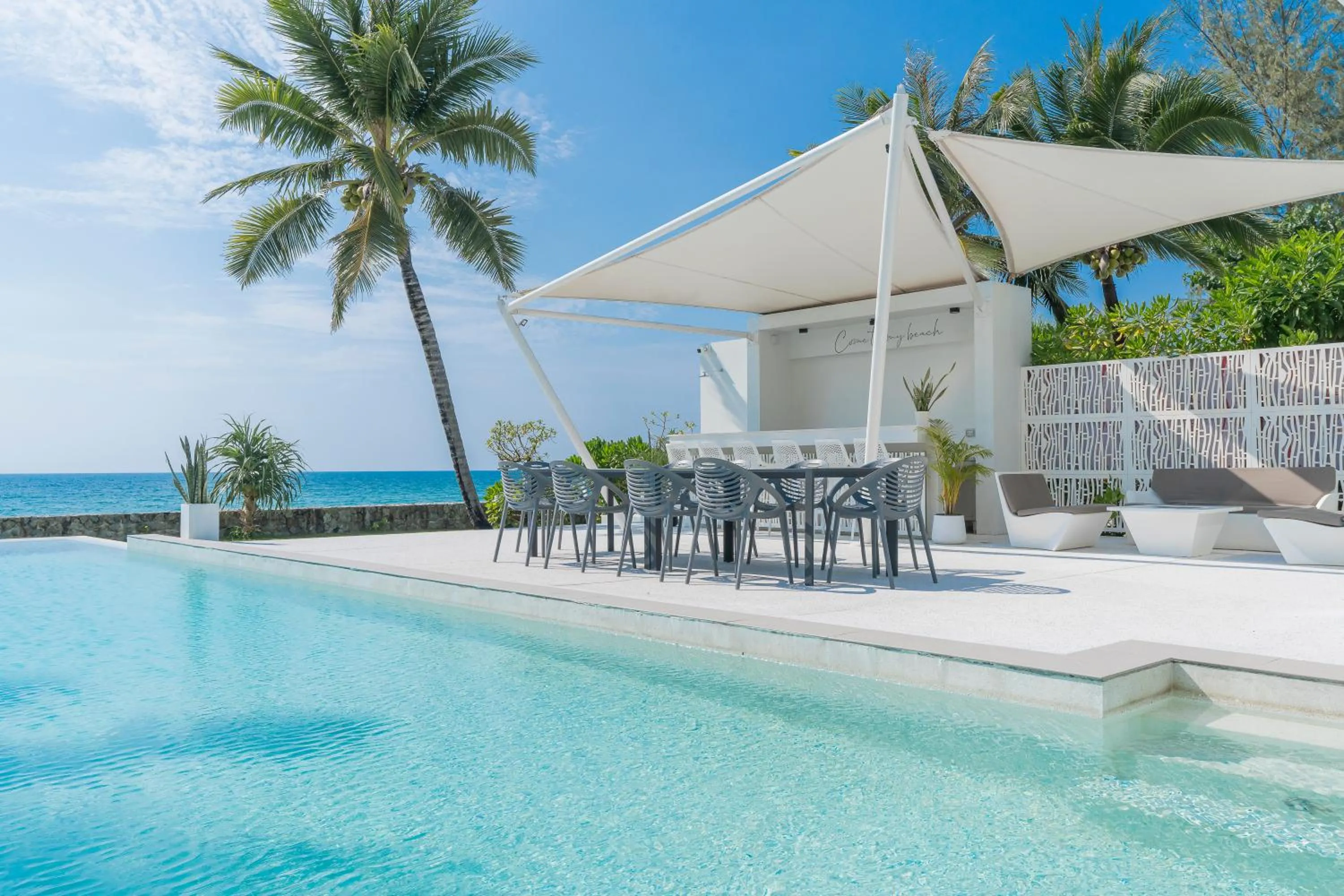 Patio in Coastal Escape Natai Beach