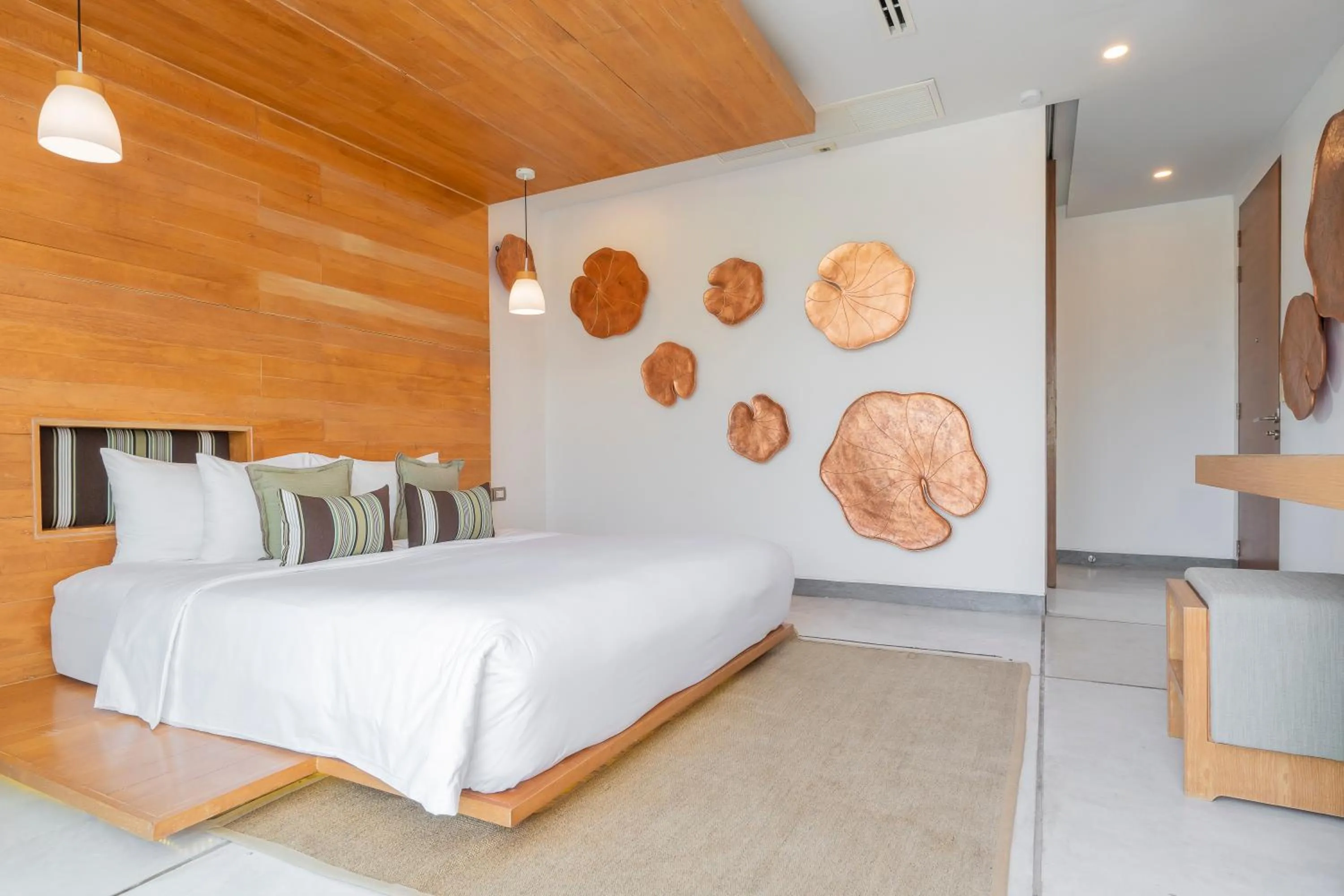 Bed in Coastal Escape Natai Beach