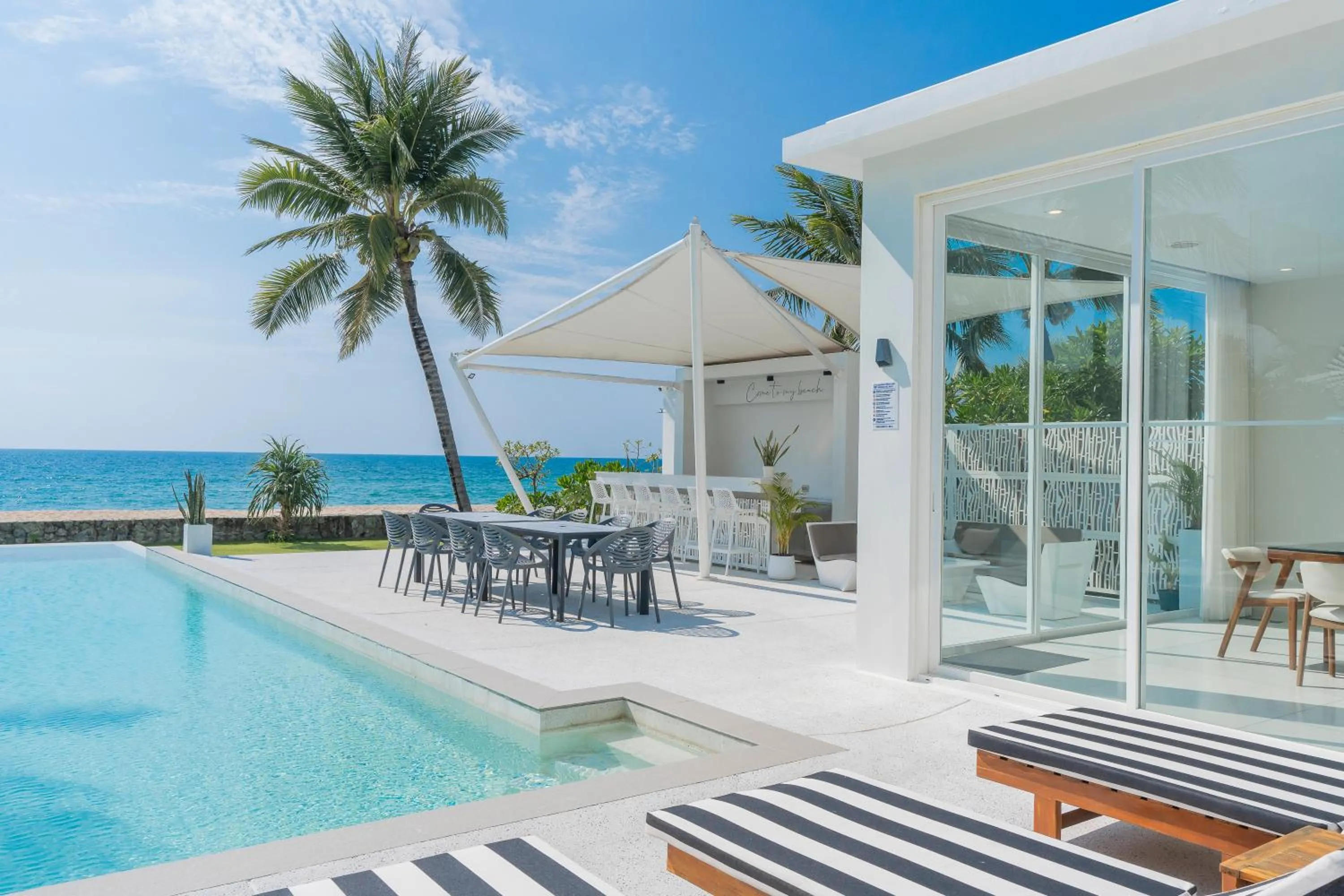 Patio in Coastal Escape Natai Beach