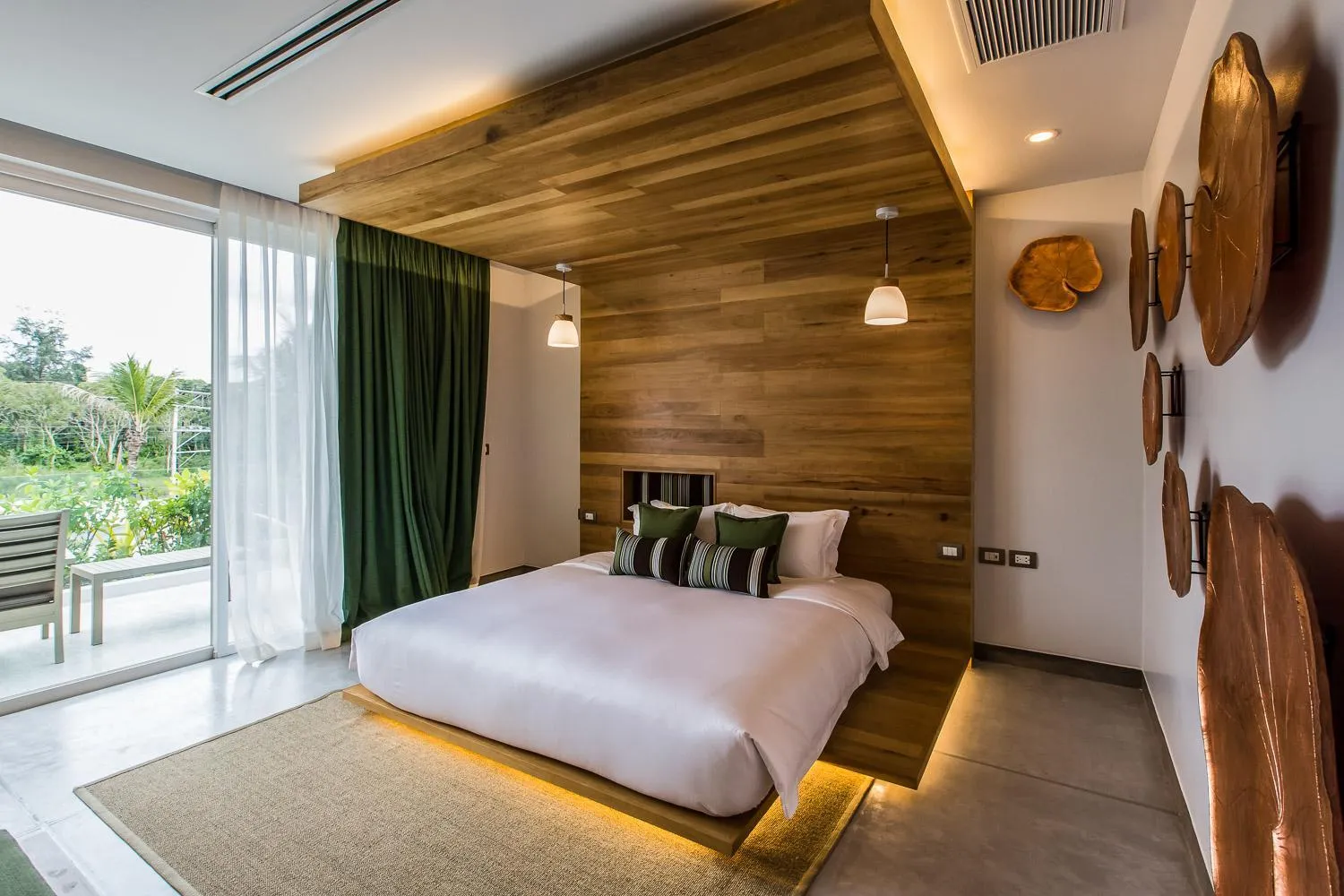 Bed in Coastal Escape Natai