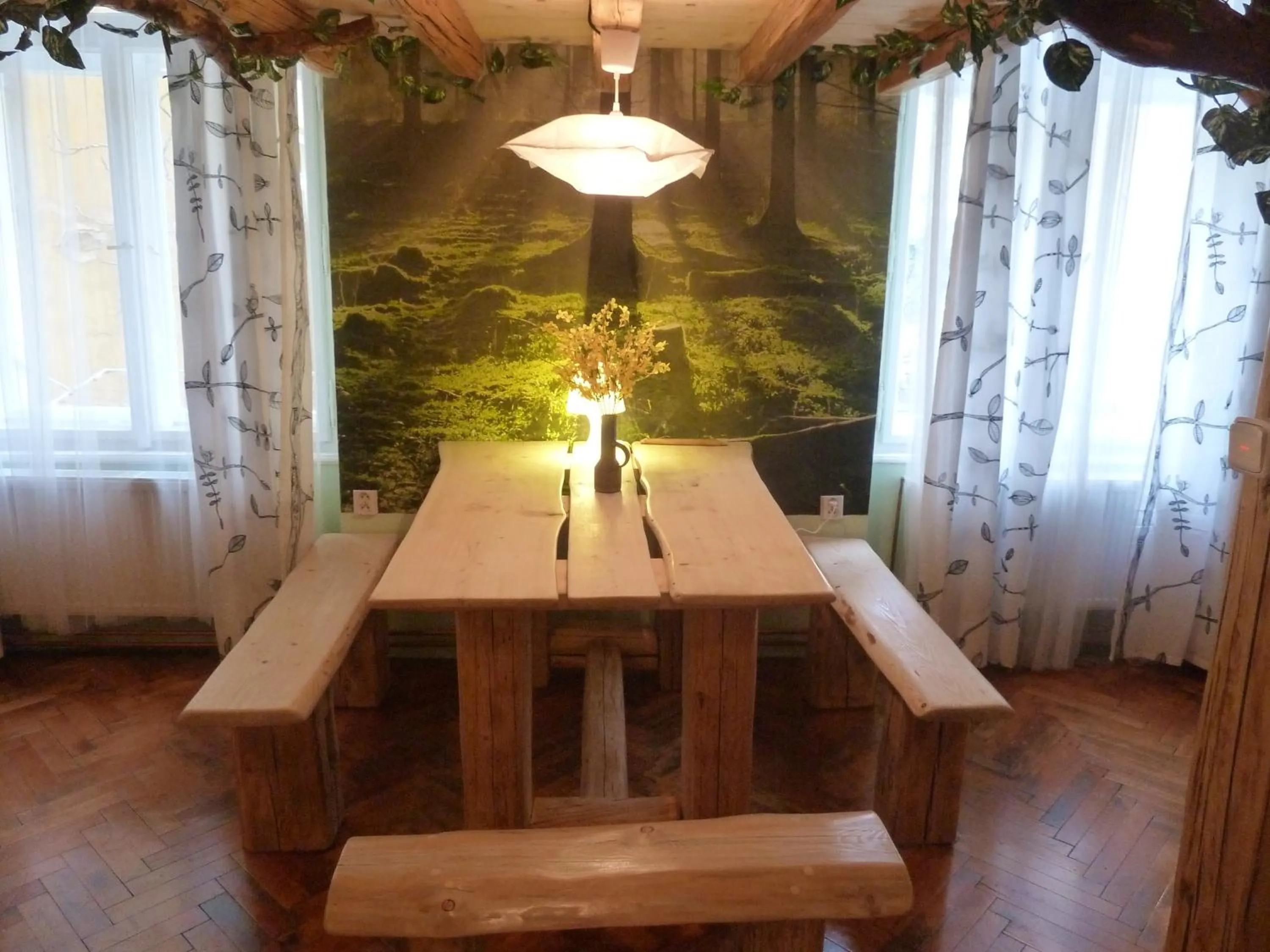 Dining area in ARTHARMONY Pension & Hostel