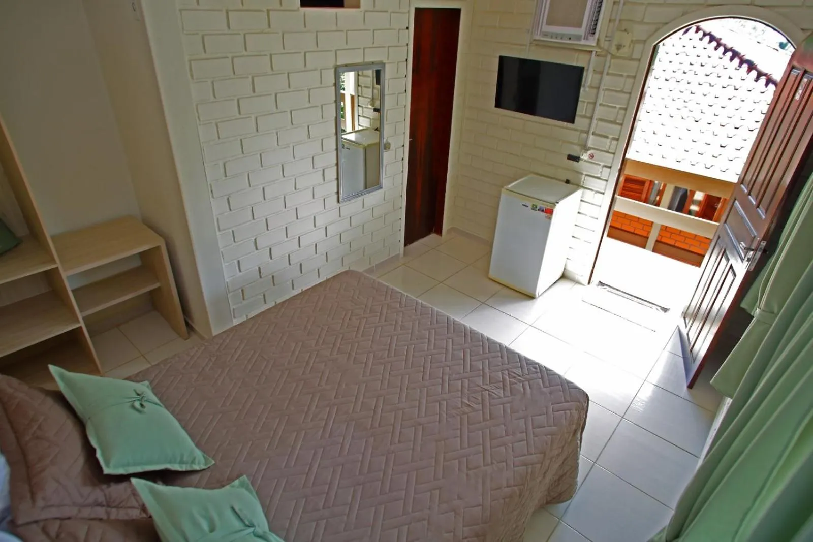 Garden view, Bed in Pousada Magnus