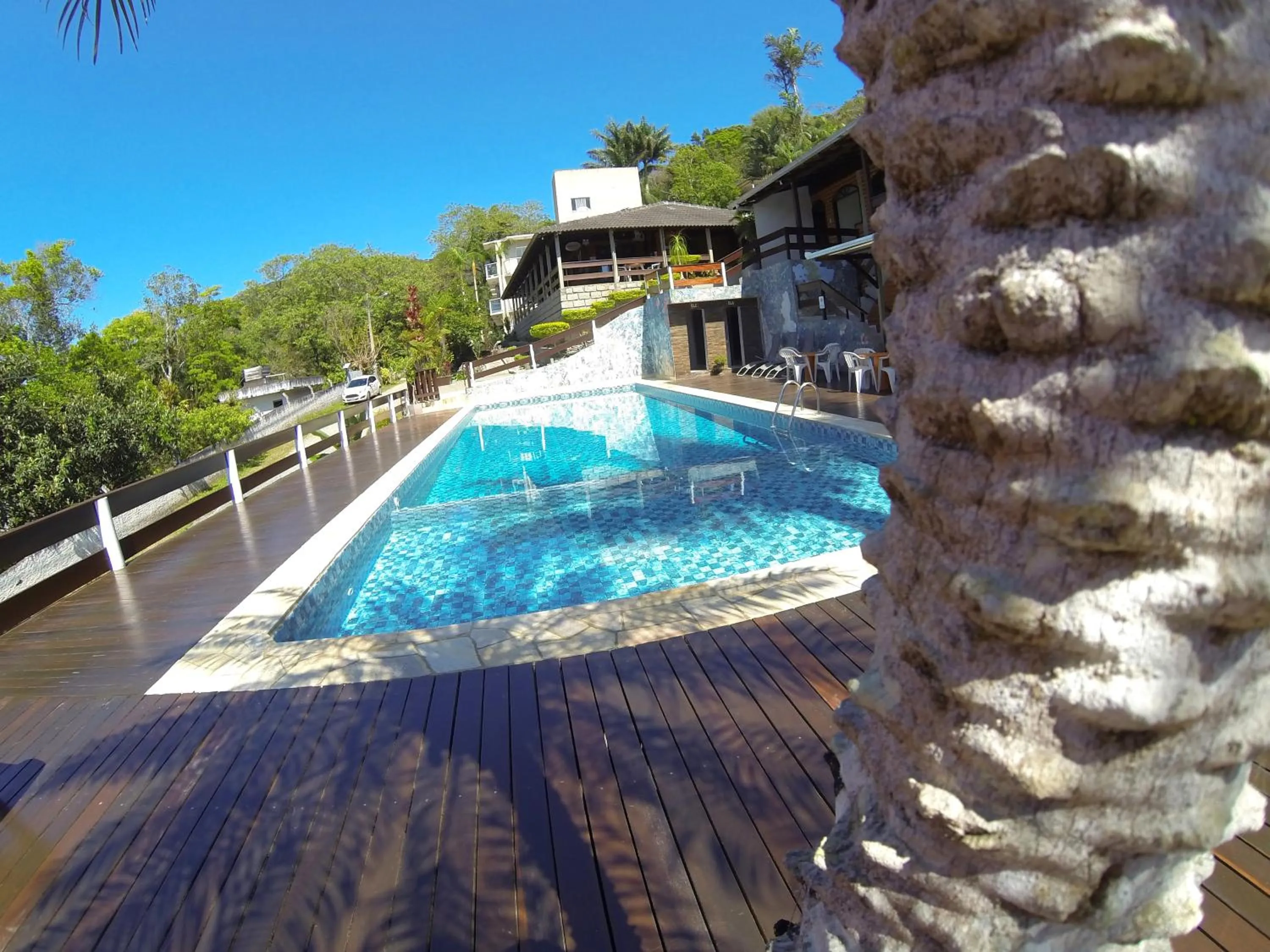 Swimming pool in Pousada Magnus