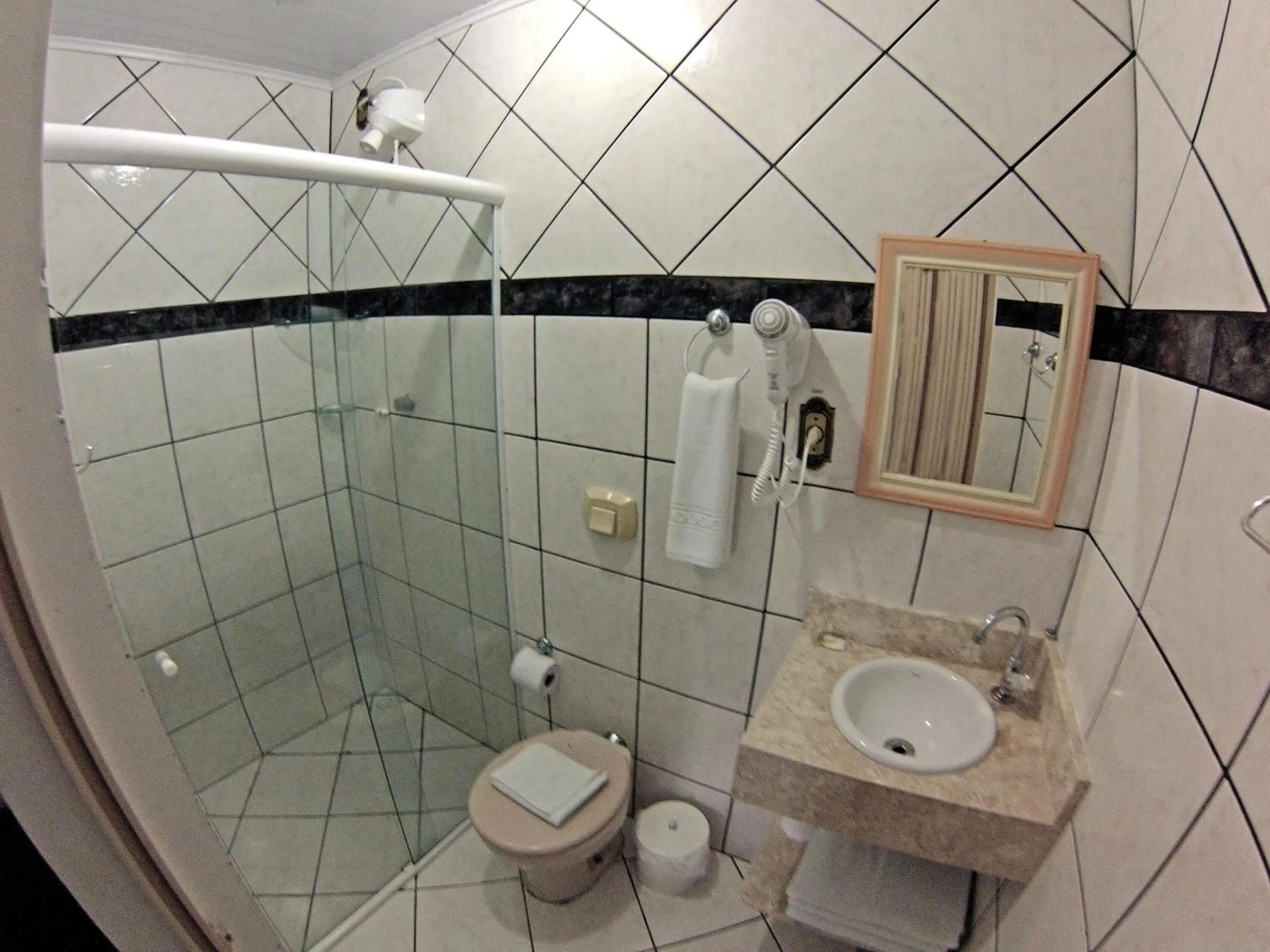 Bathroom in Pousada Magnus