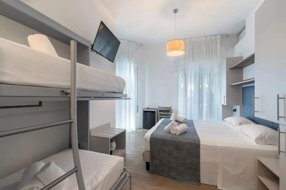 Bed in Hotel Danieli