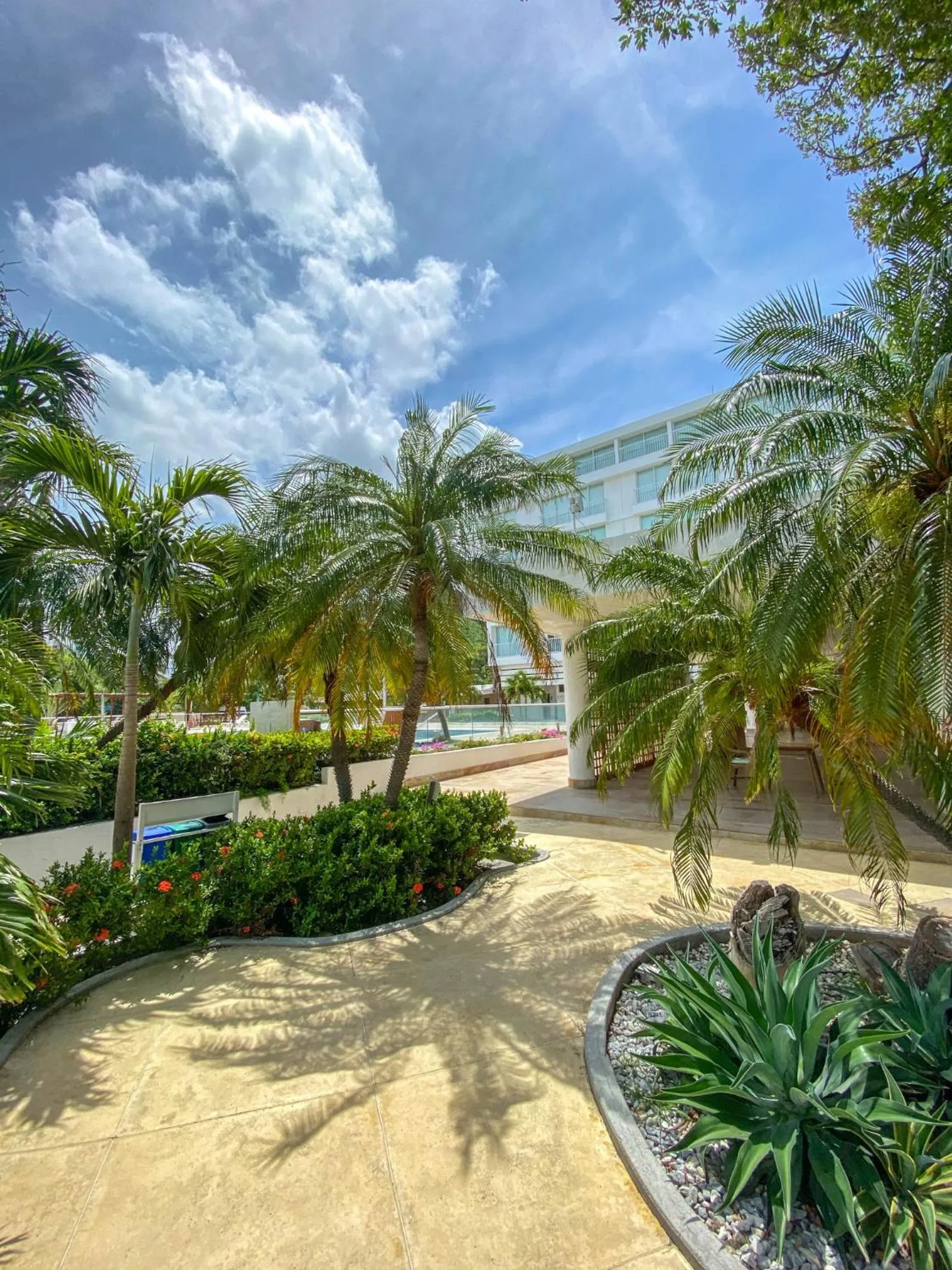 Garden in Tamaca Beach Resort