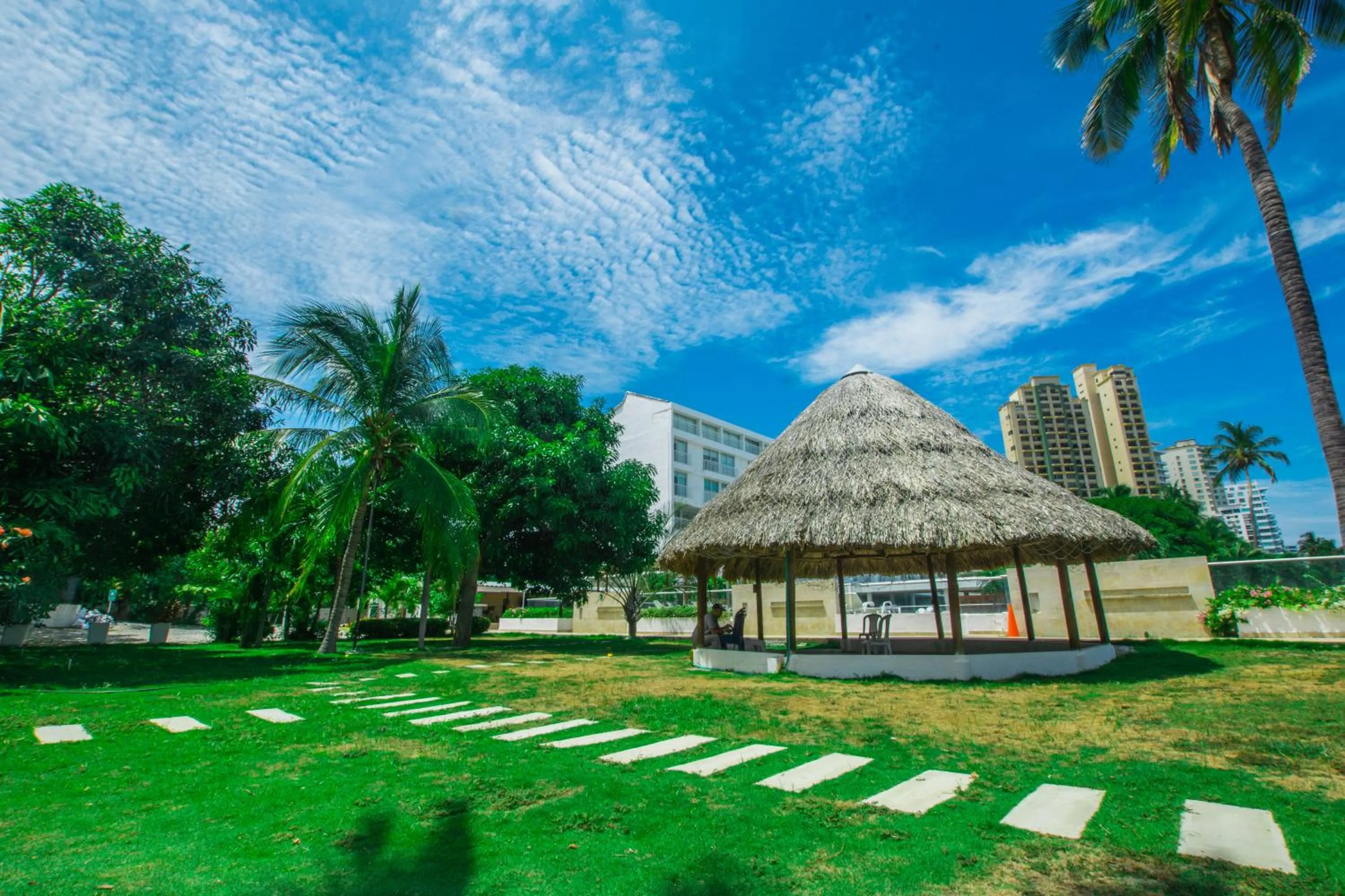 Natural landscape in Tamaca Beach Resort