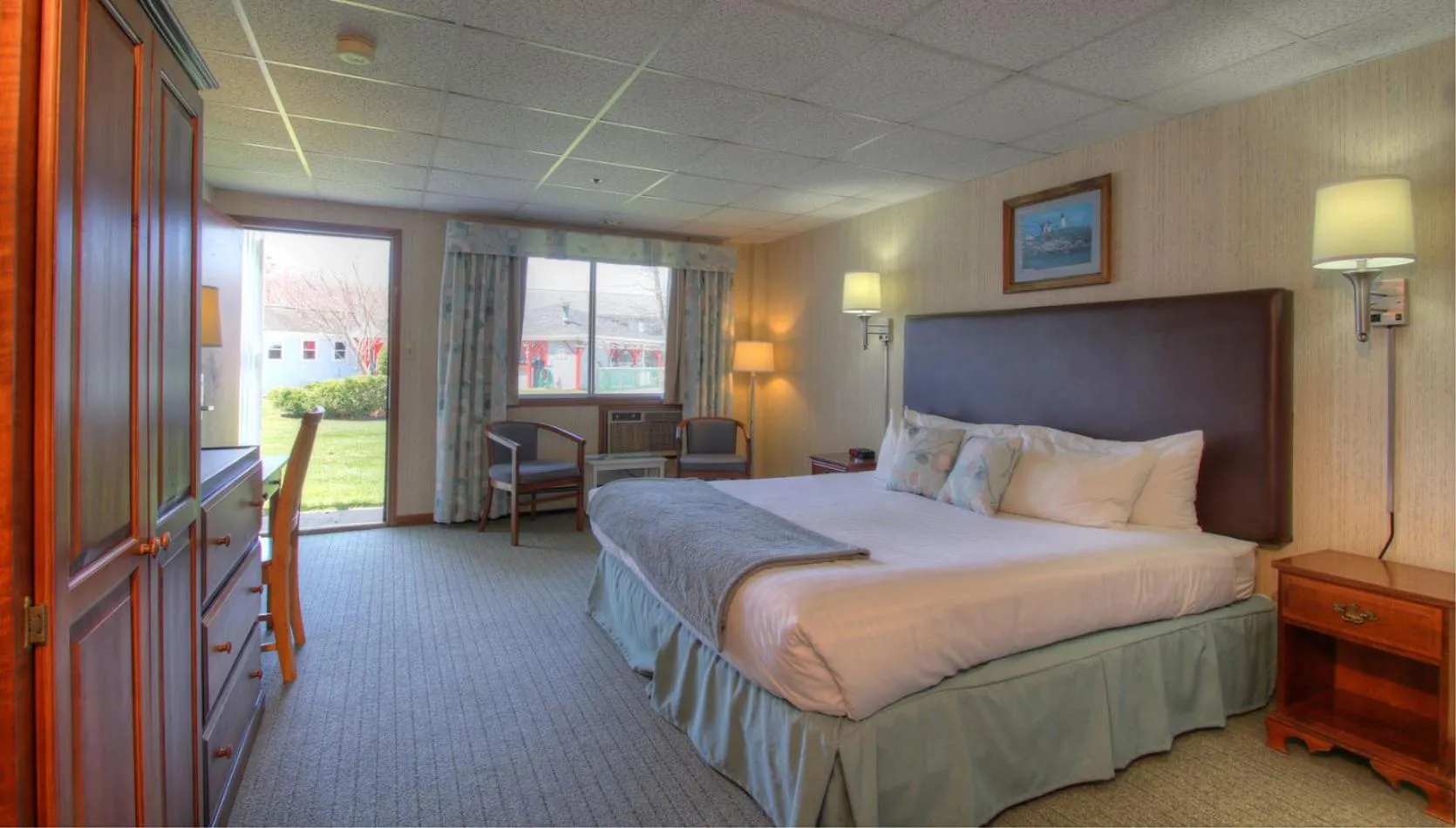 Bed in Rhumb Line Resort