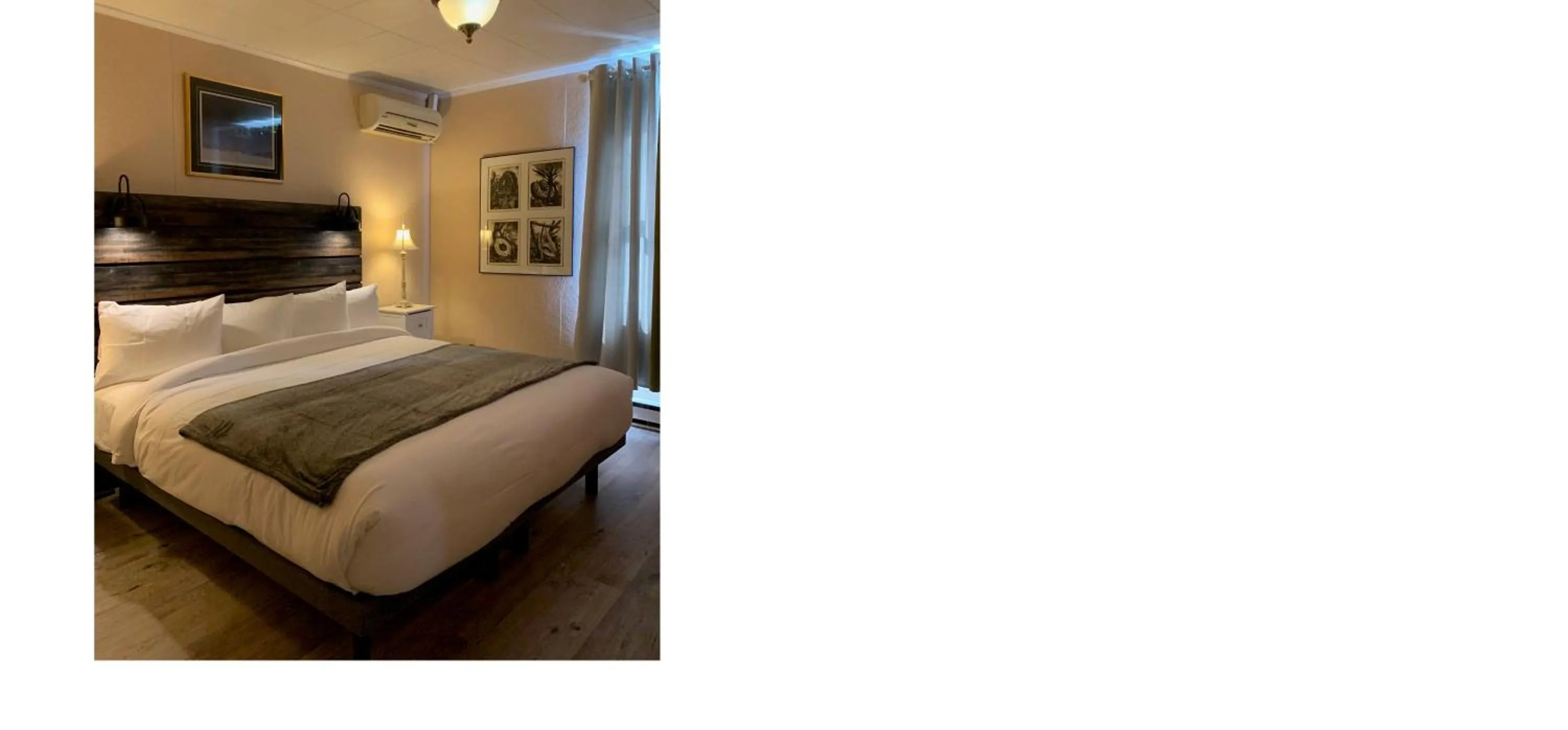 Bed in Hôtel-La Grande Maison et Spa