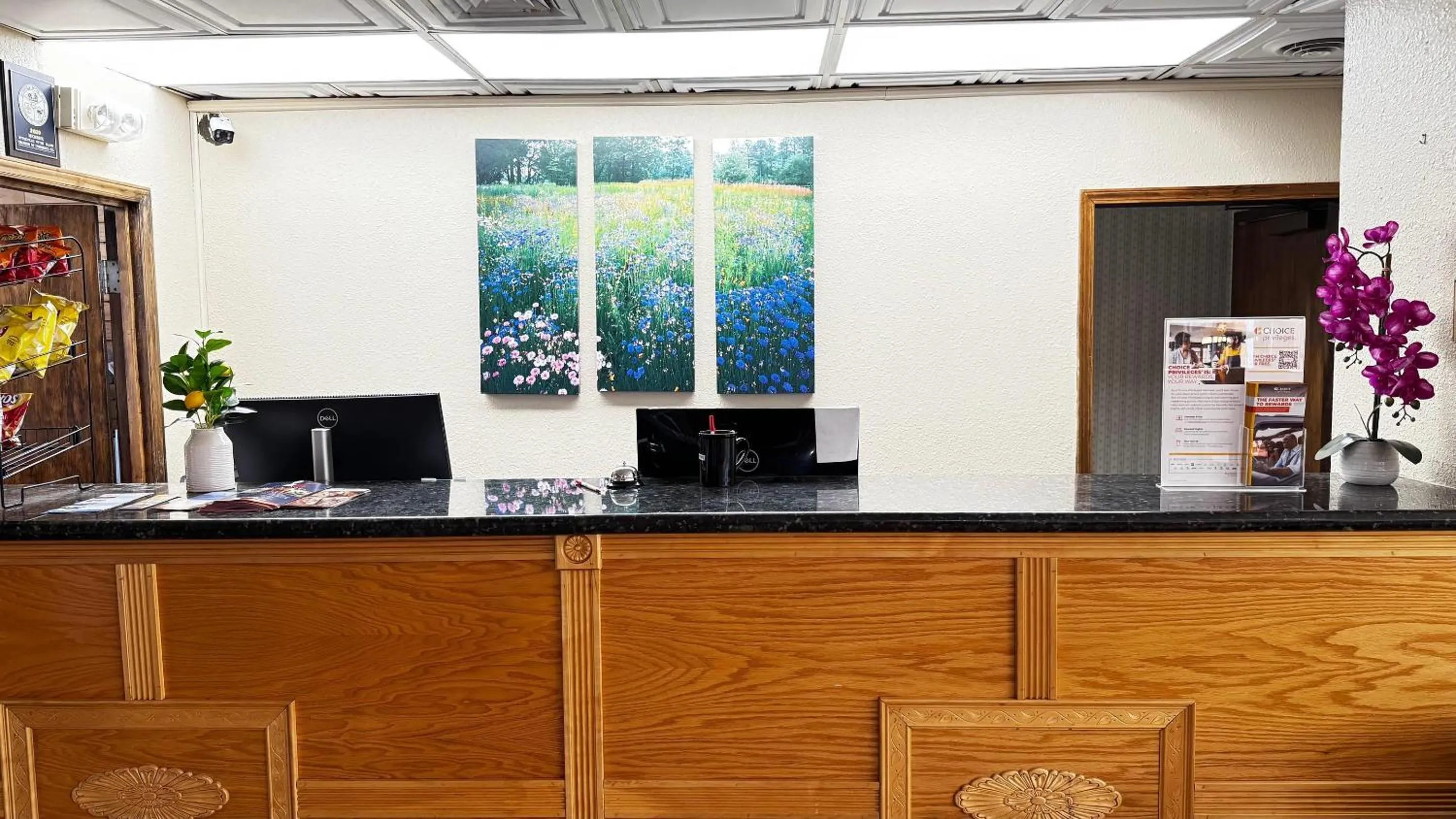 Lobby or reception in Deluxe Inn Wytheville