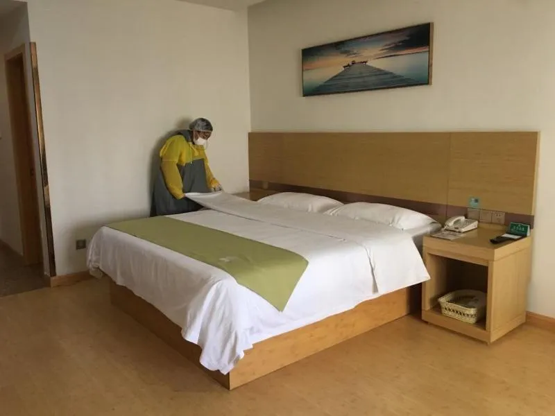 Bed in GreenTree Alliance Liaocheng Dongchangfu District Chenkou Road Liaocheng University Hotel