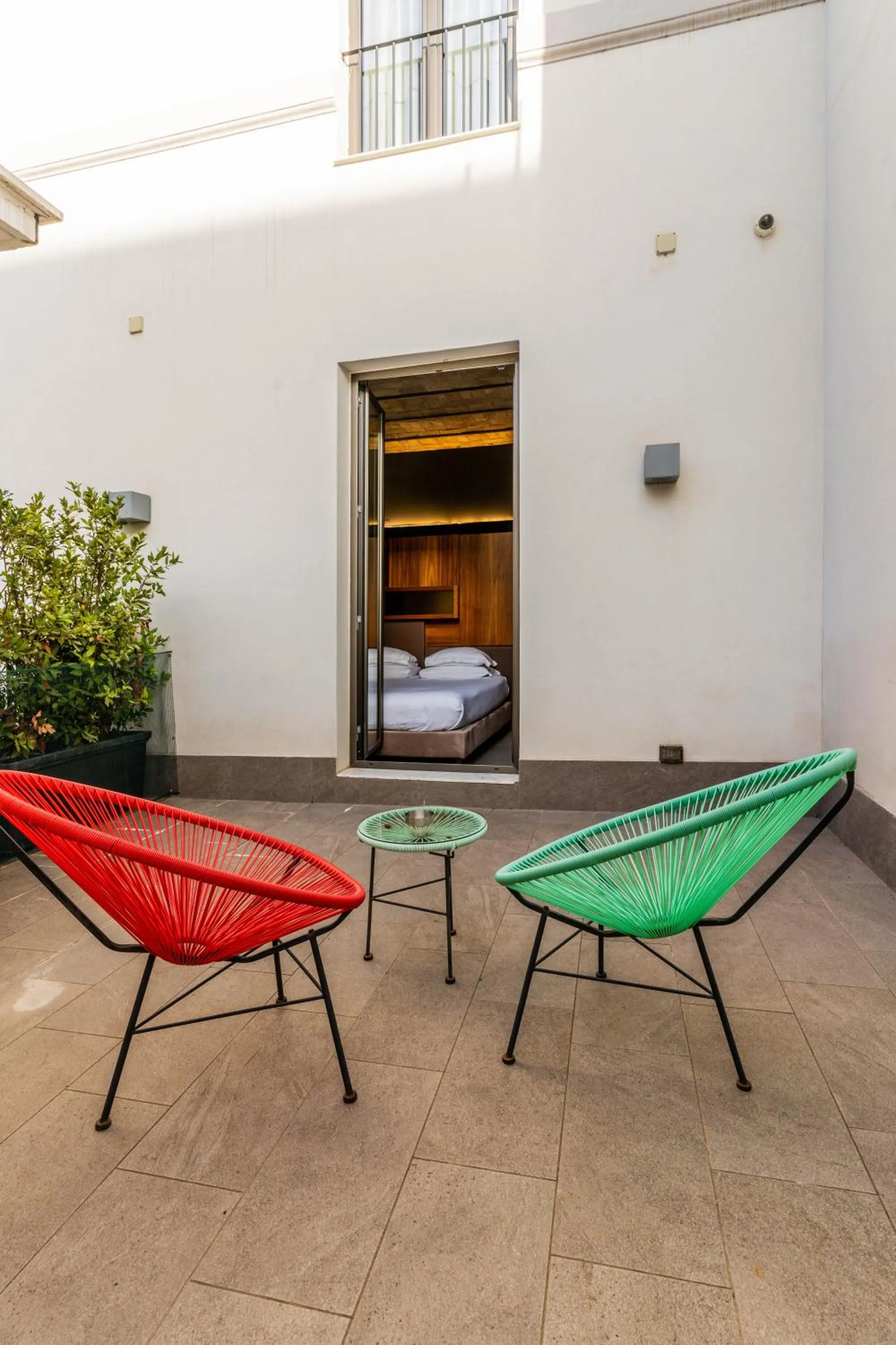 Balcony/Terrace in Gasometer Urban Suites