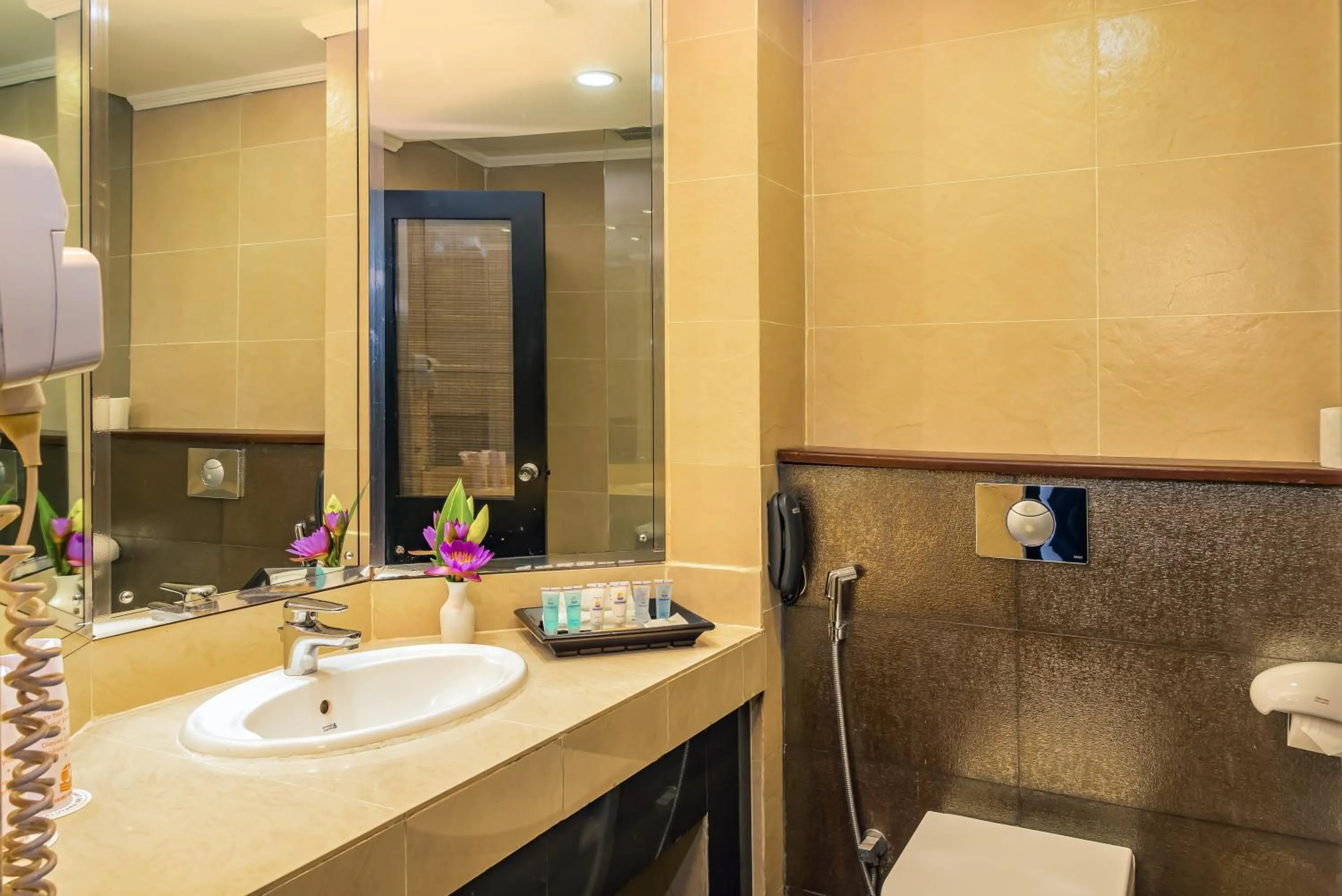 Bathroom in Tangerine Beach Hotel