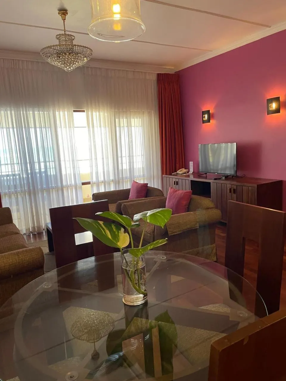 Living room in Tangerine Beach Hotel