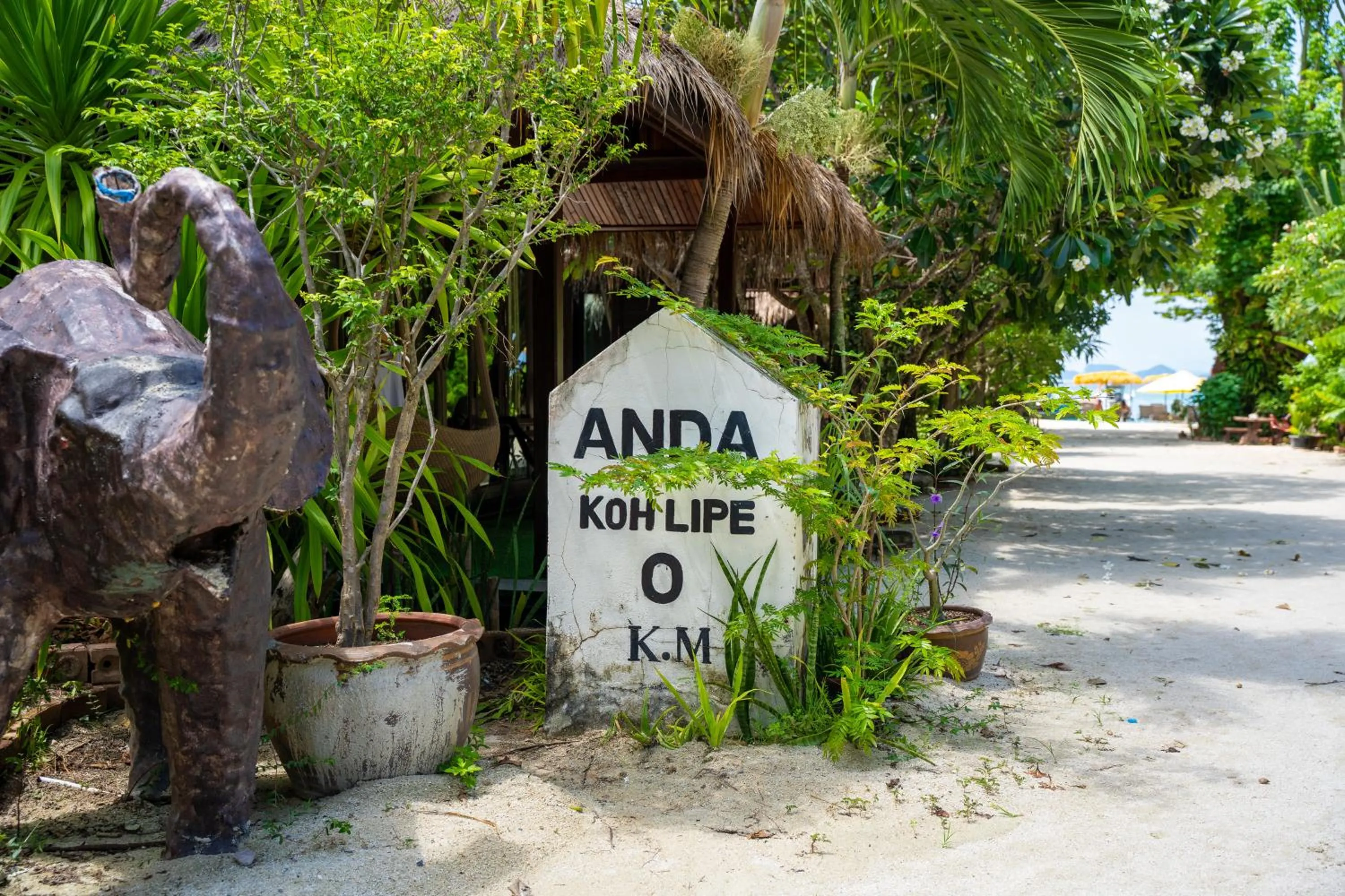 Garden in Anda Lipe Resort