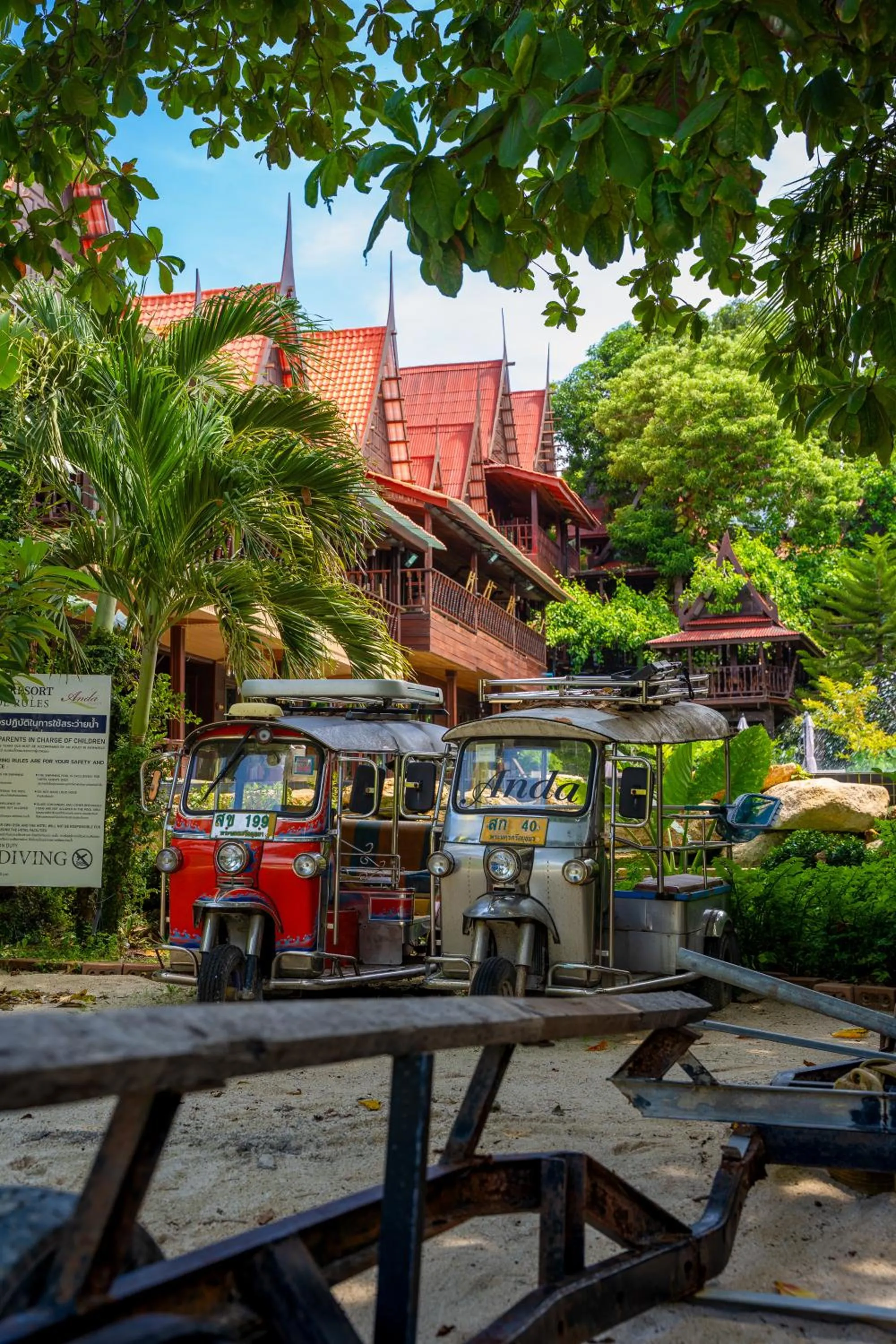 Garden in Anda Lipe Resort