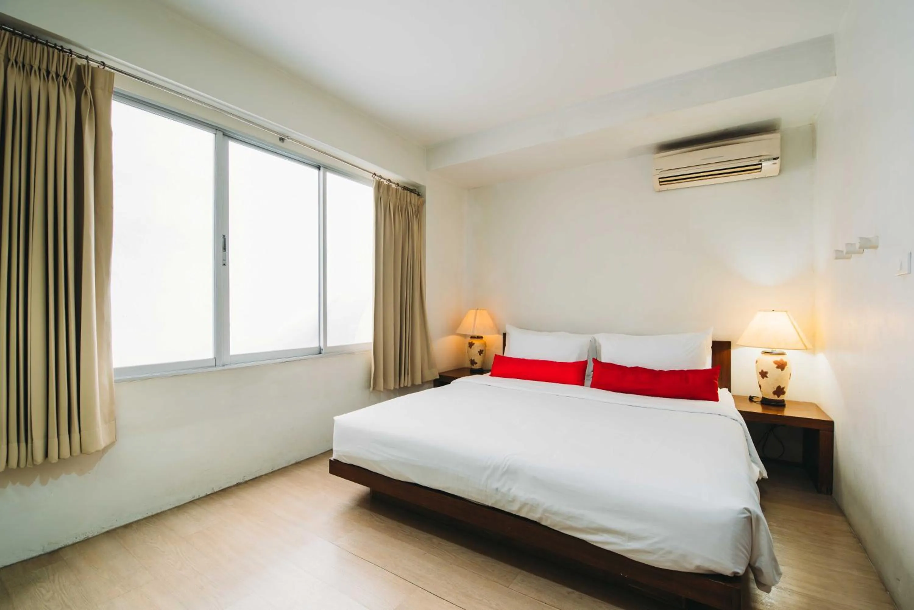 Bed in Villa Cha-Cha Banglumphu