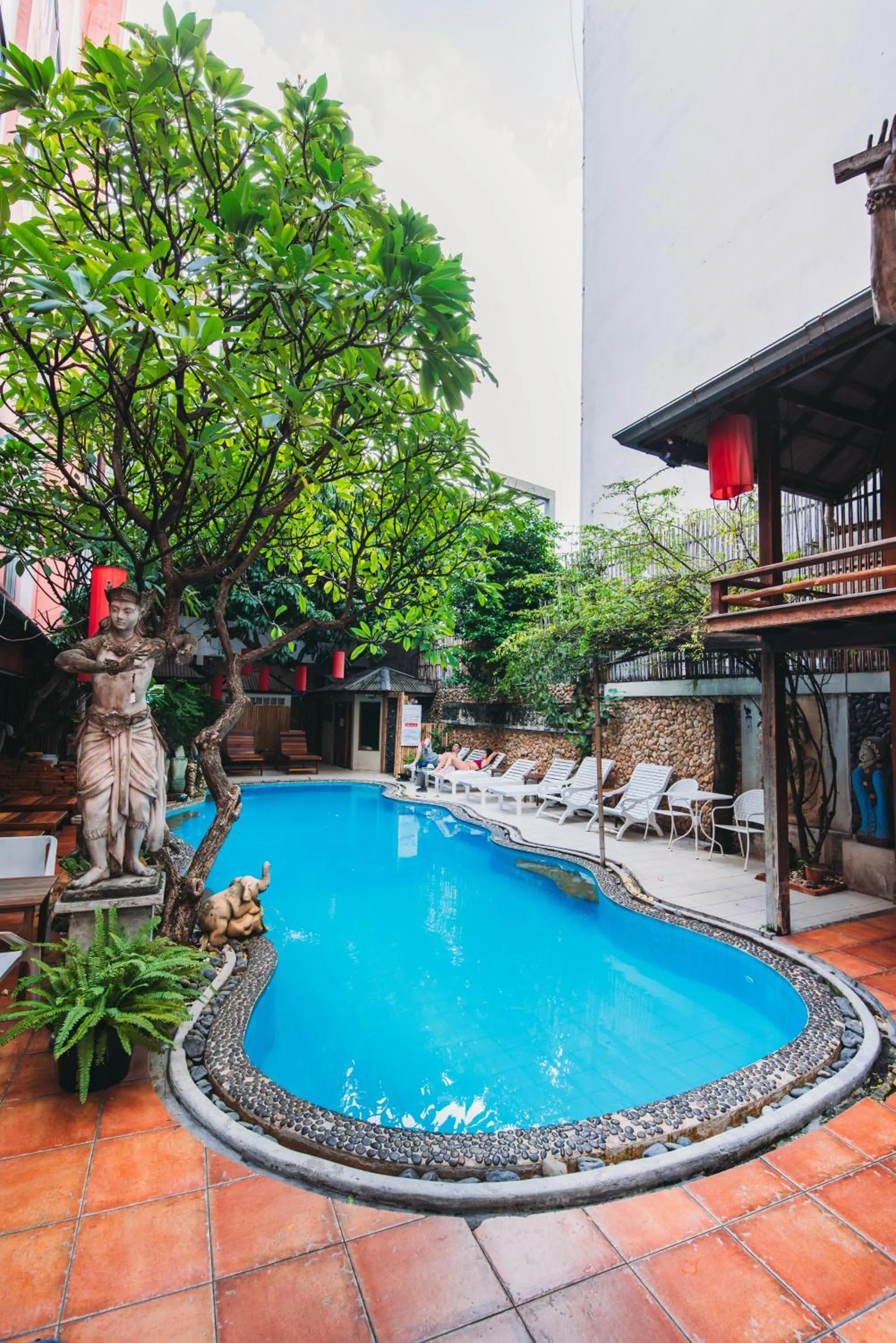 Swimming pool in Villa Cha-Cha Banglumphu