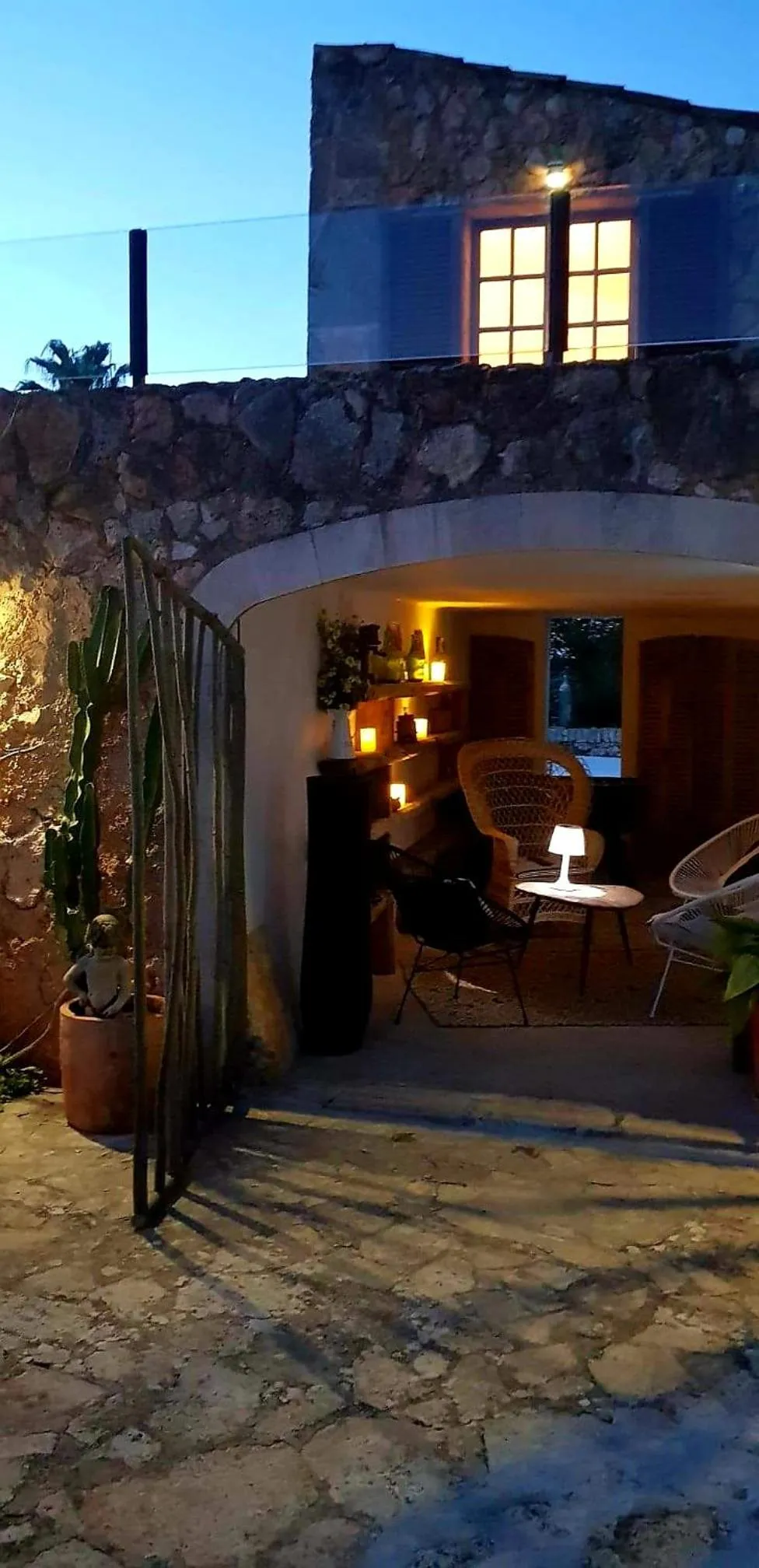 Patio in Las Fincas de Annie