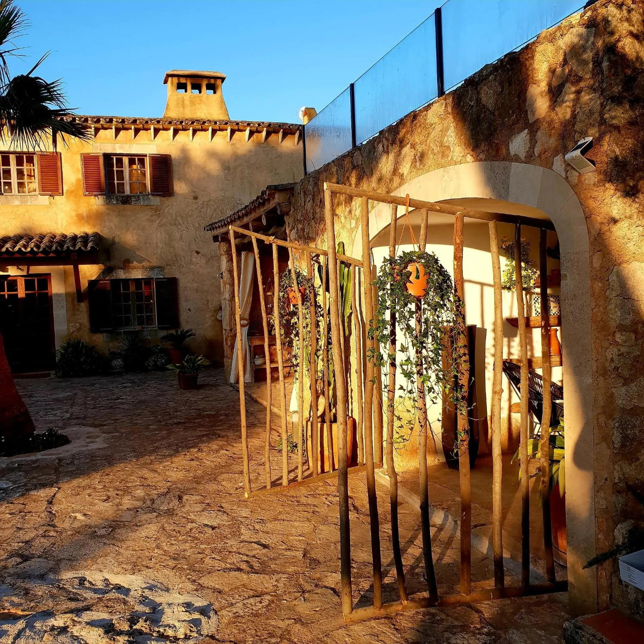 Patio in Las Fincas de Annie