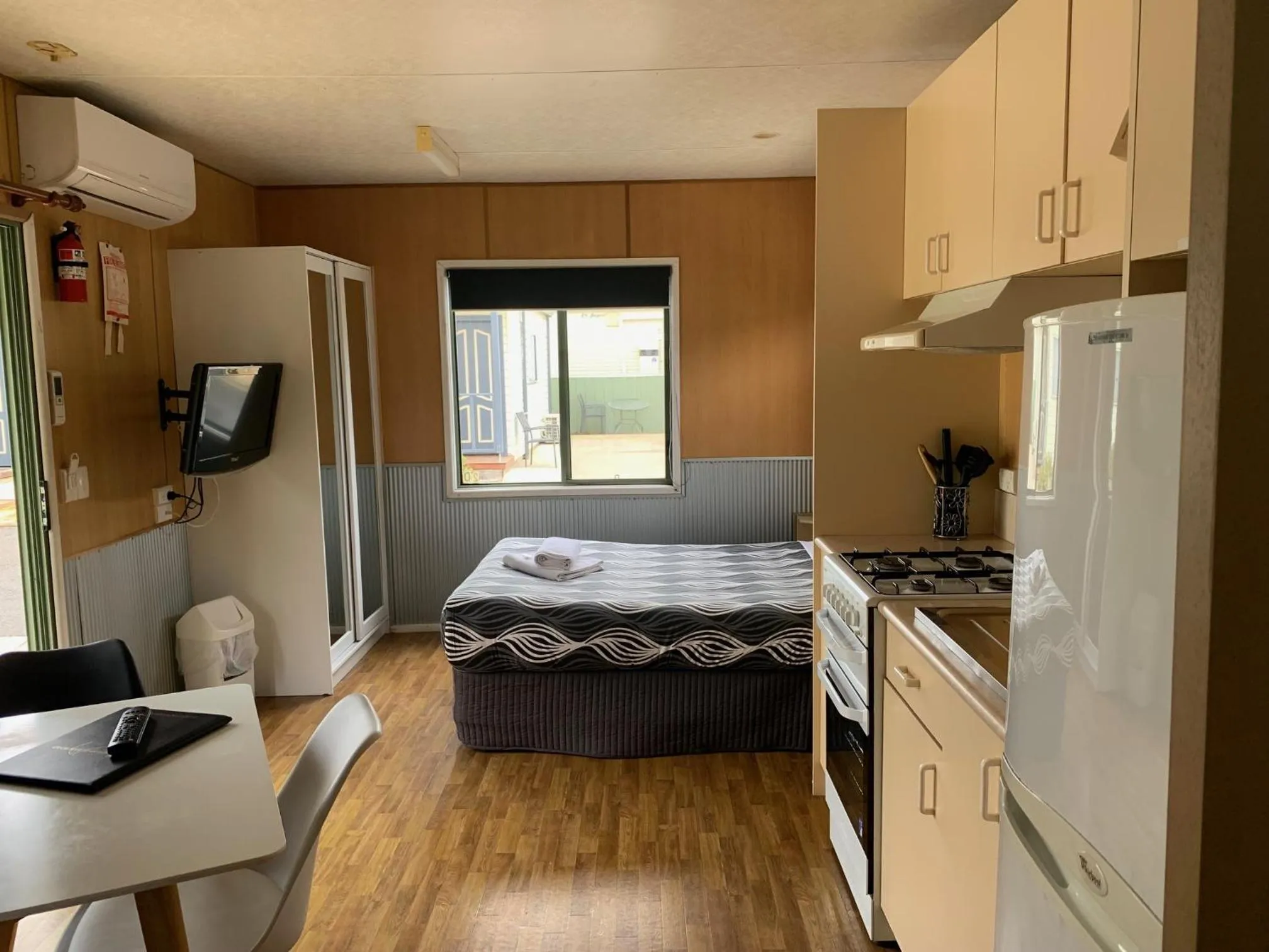 Bed in Apollo Bay Holiday Park