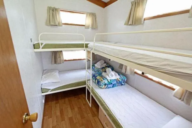 Bed in Apollo Bay Holiday Park