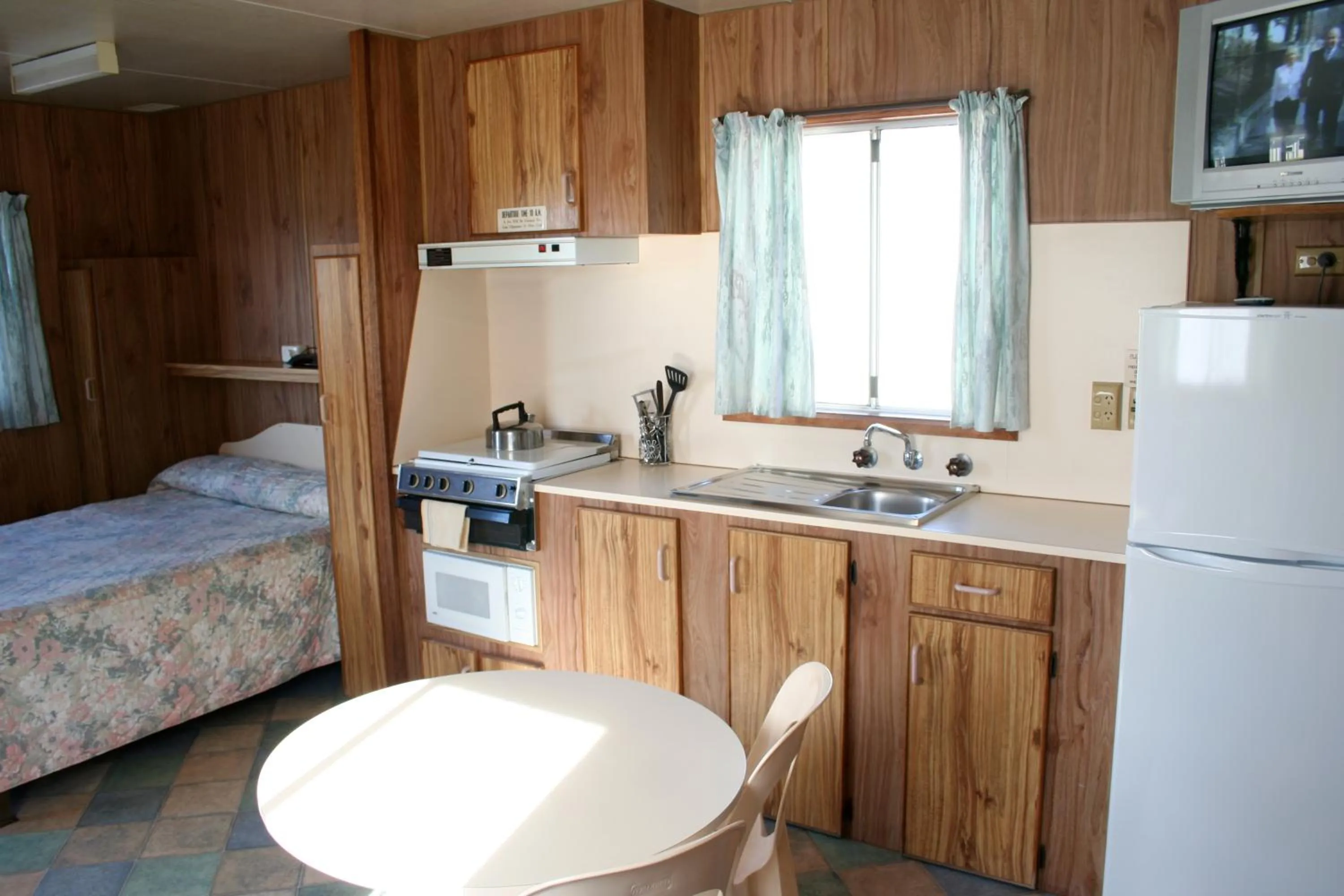 Bed in Apollo Bay Holiday Park