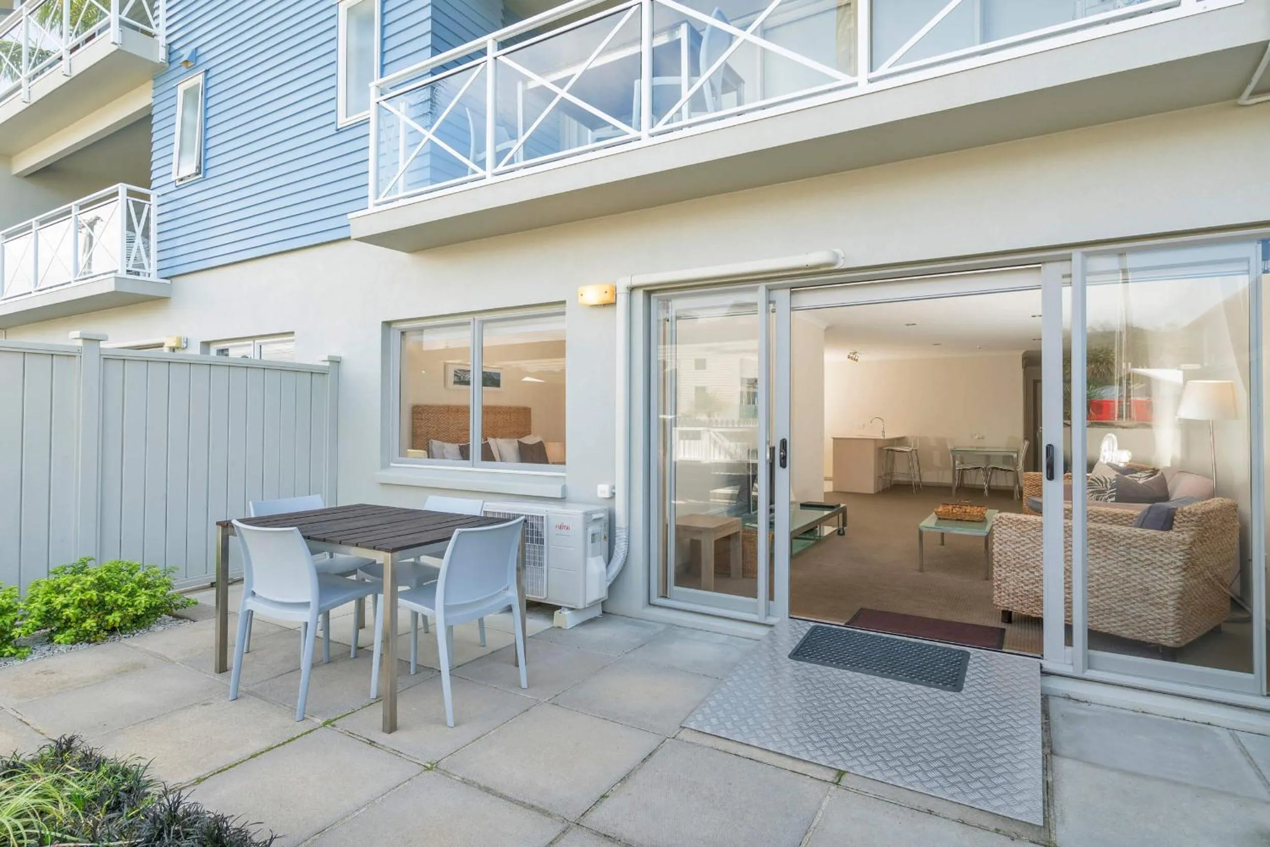 Patio in Crow's Nest Apartments