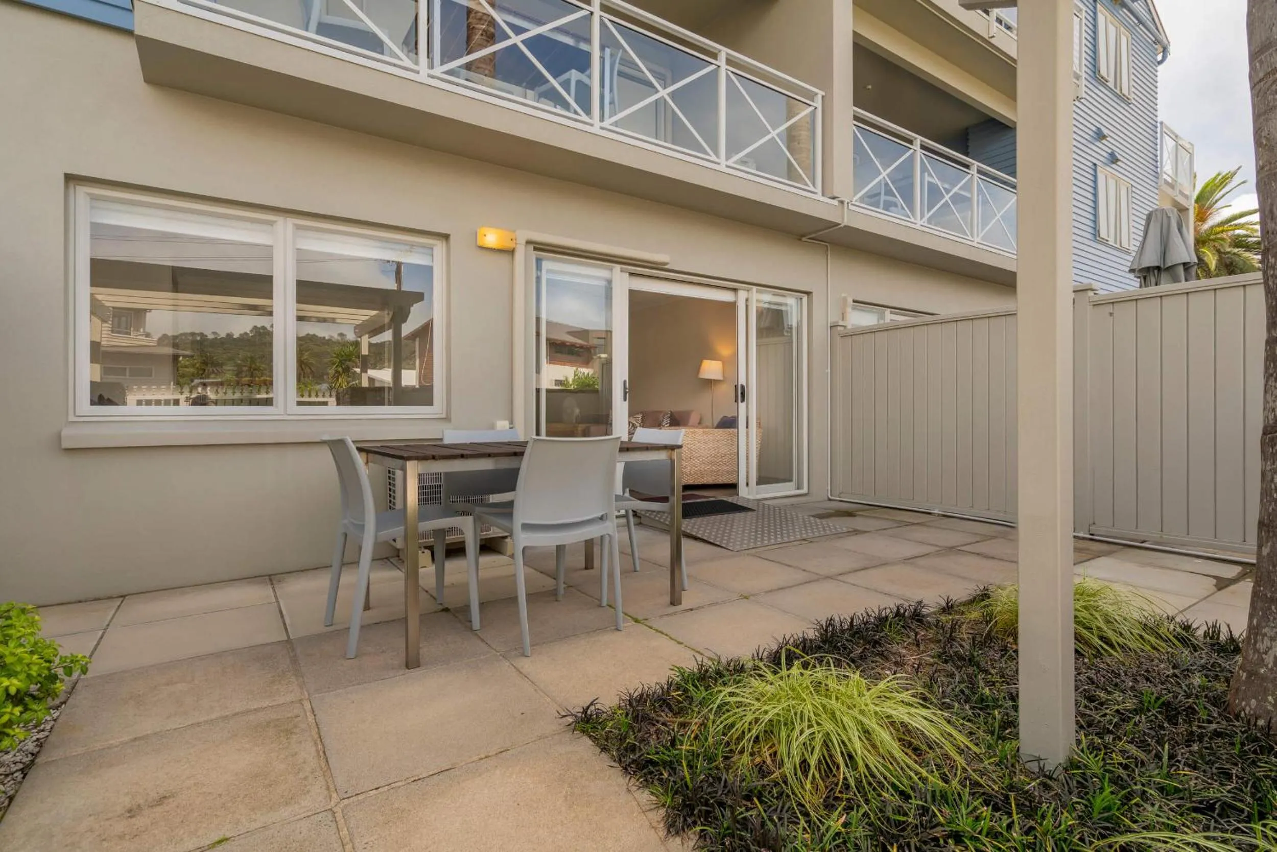 Patio in Crow's Nest Apartments