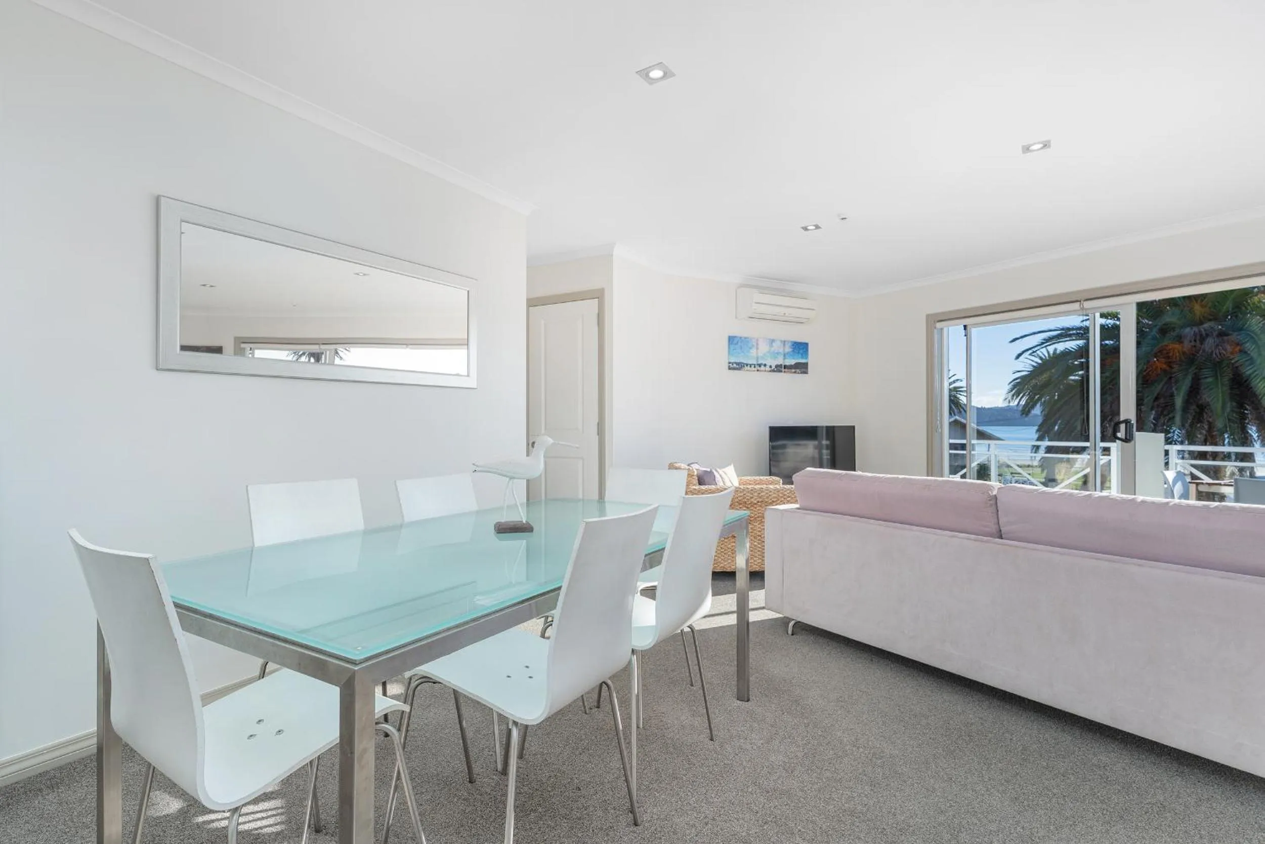 Dining area in Crow's Nest Apartments