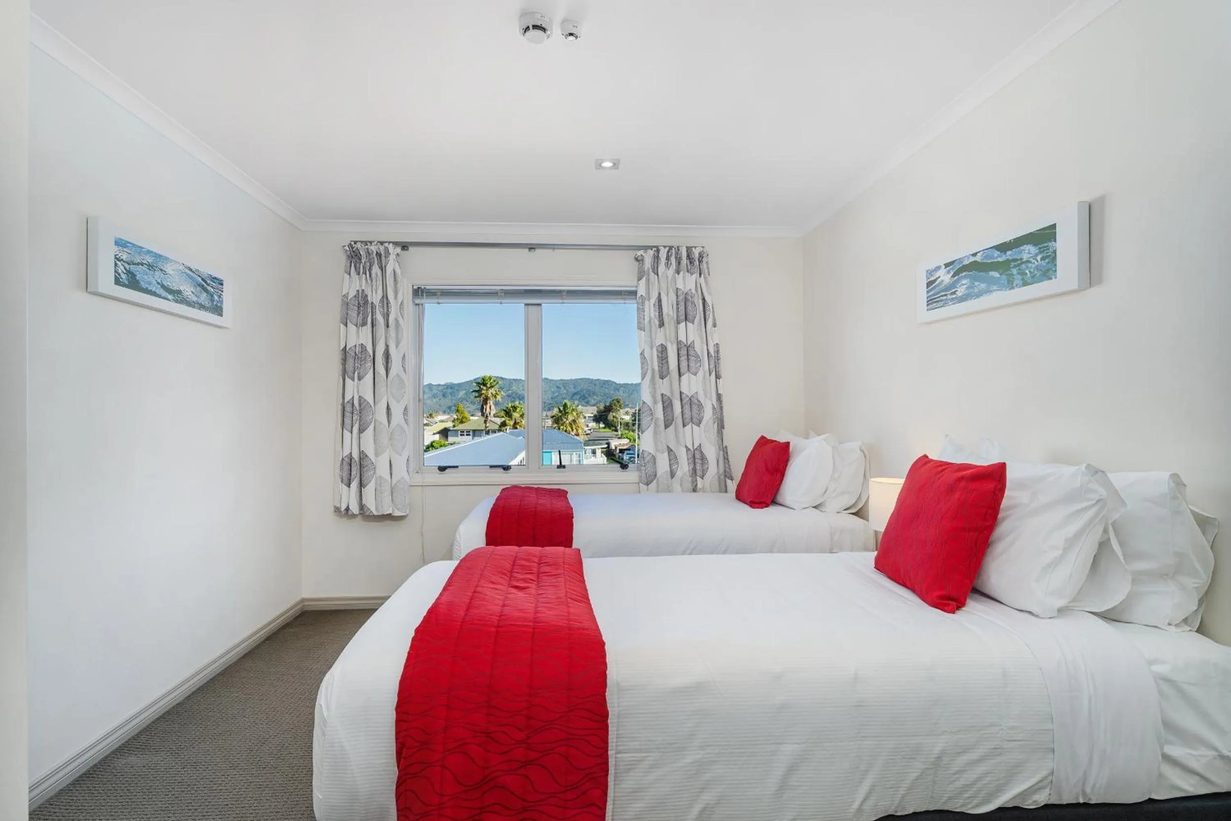 Bed in Crow's Nest Apartments