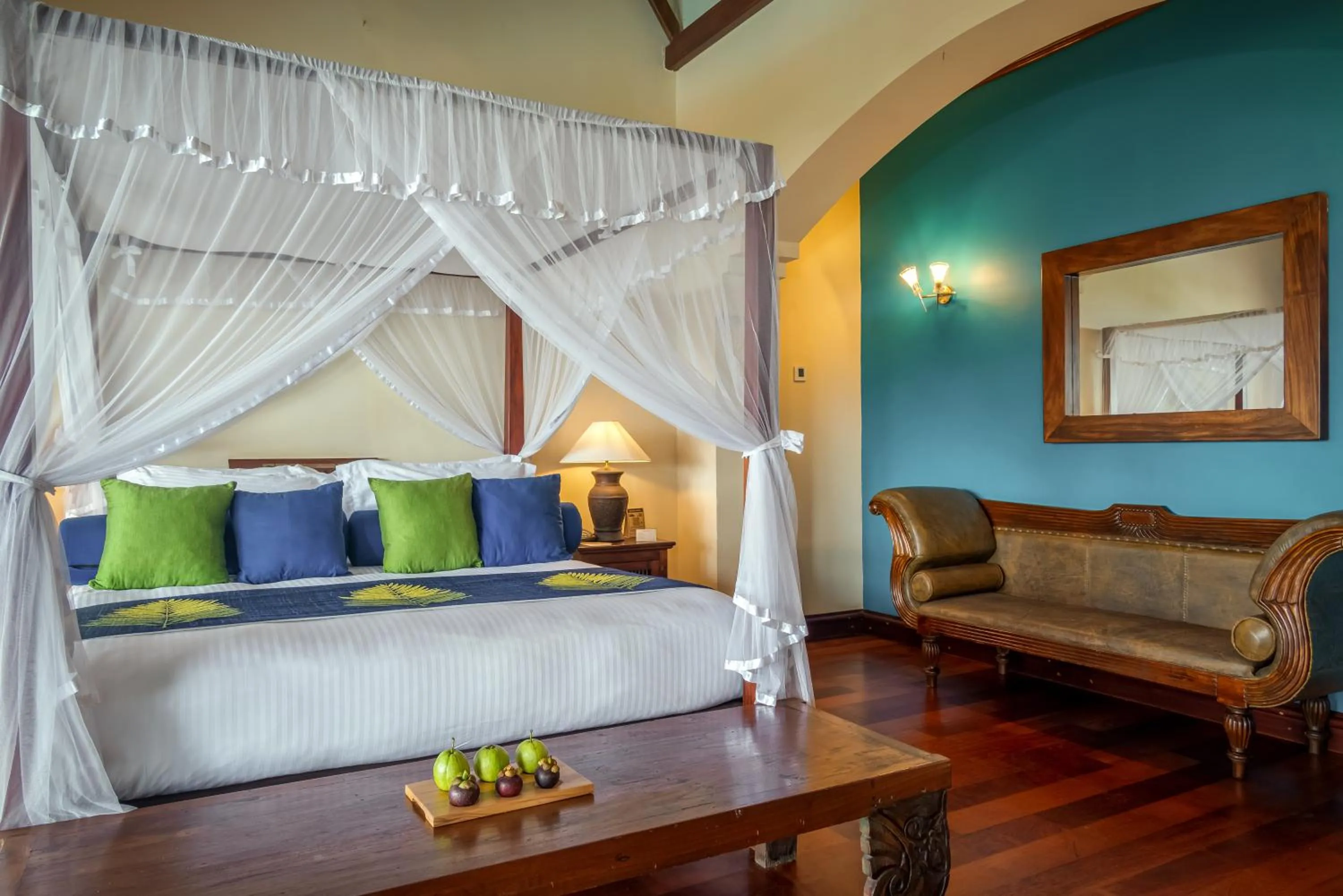 Bed in Royal Palms Beach Hotel