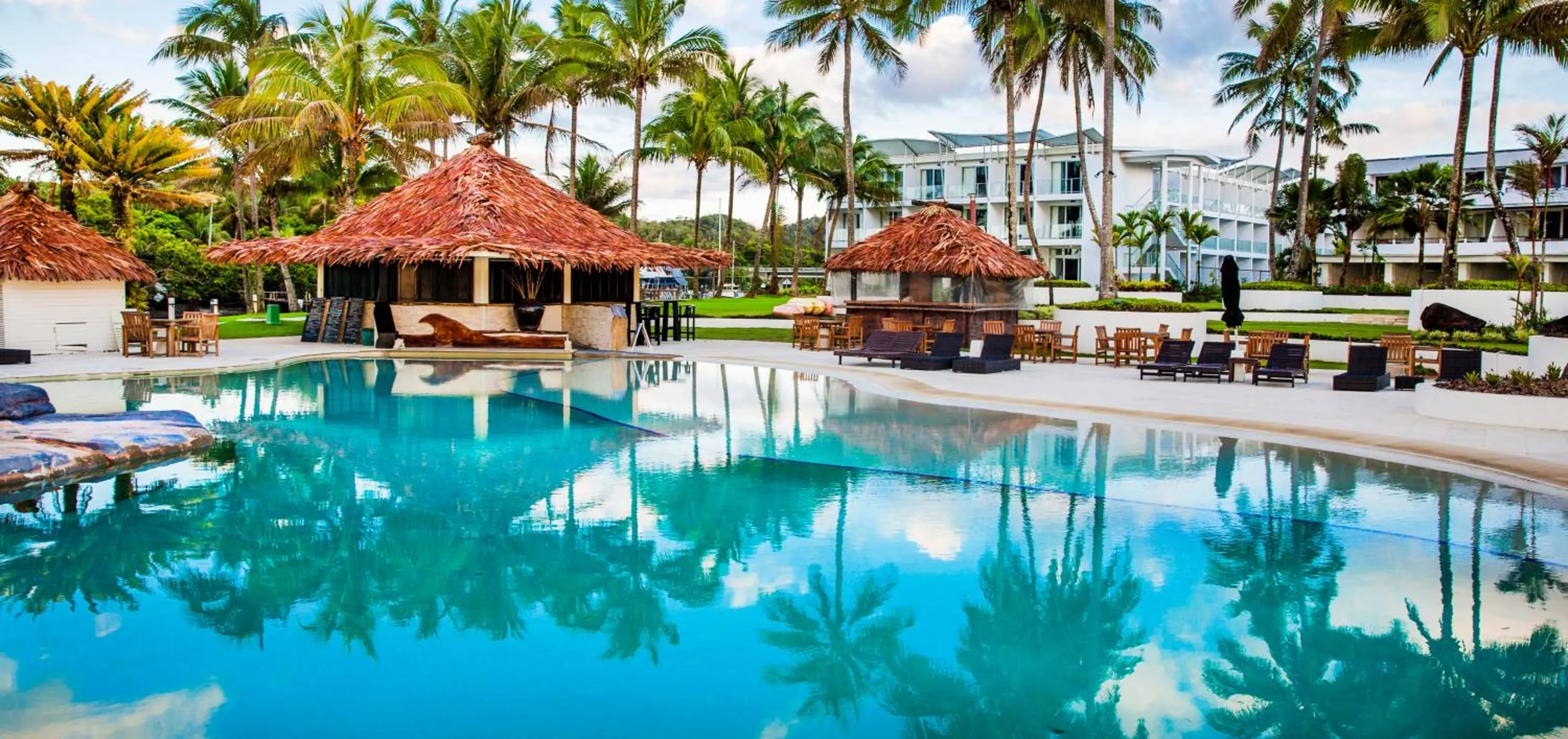 Property building in The Pearl South Pacific Resort, Spa & Golf Course