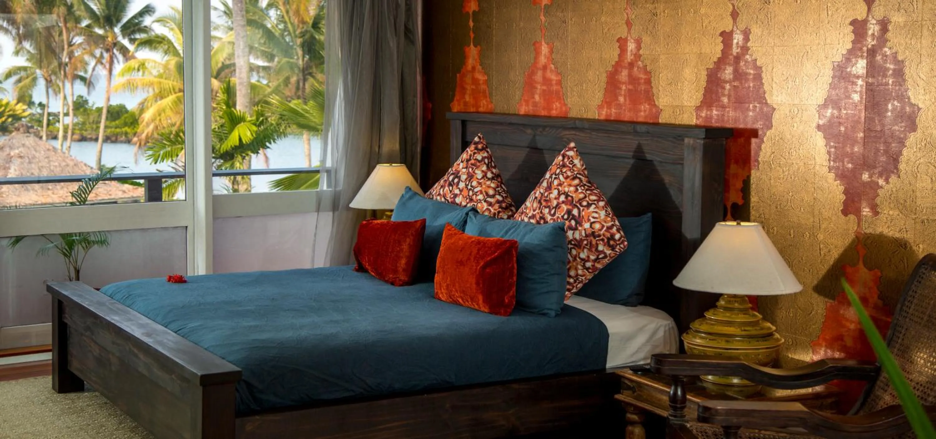 Sea view, Bed in The Pearl South Pacific Resort, Spa & Golf Course