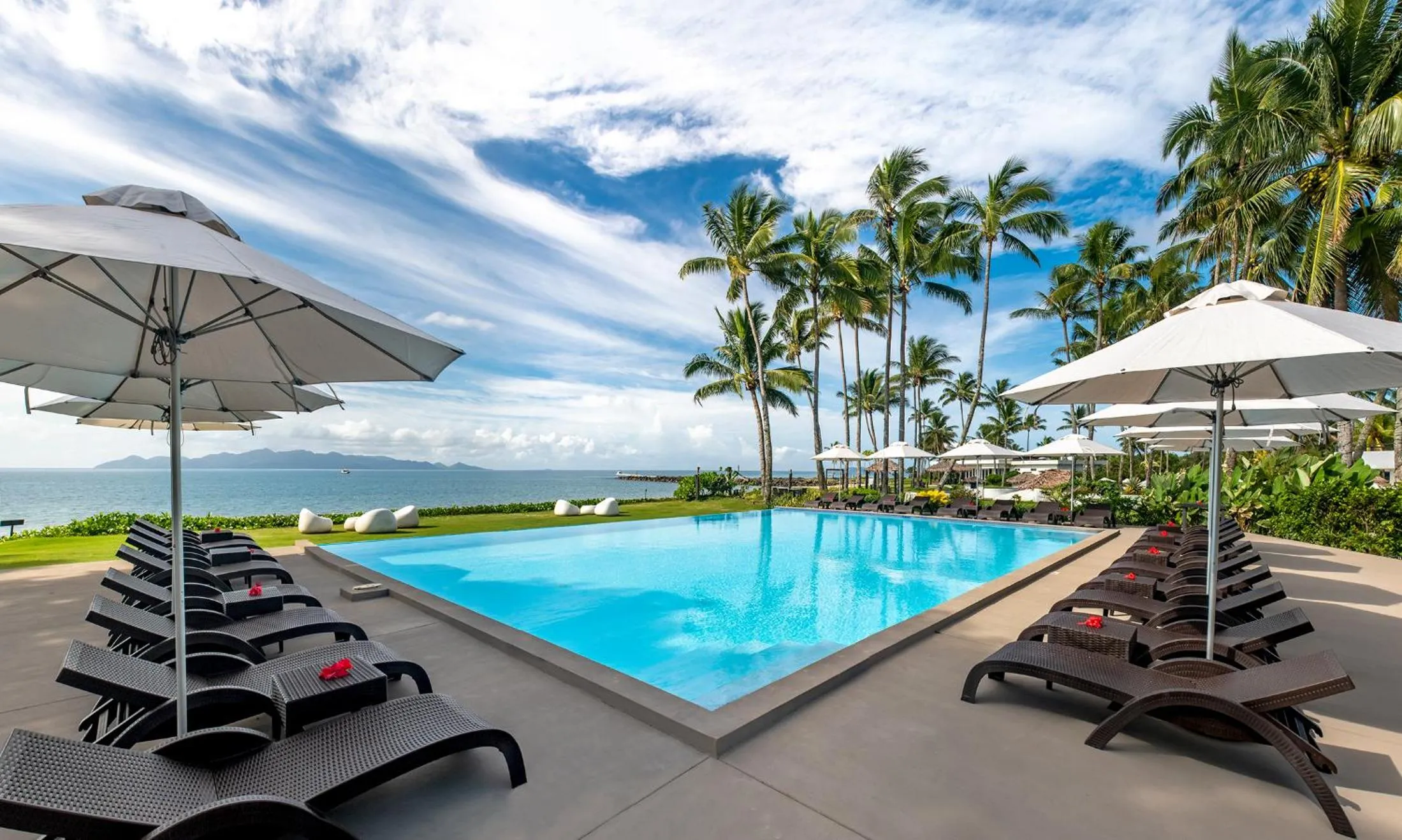 Swimming pool in The Pearl South Pacific Resort, Spa & Golf Course