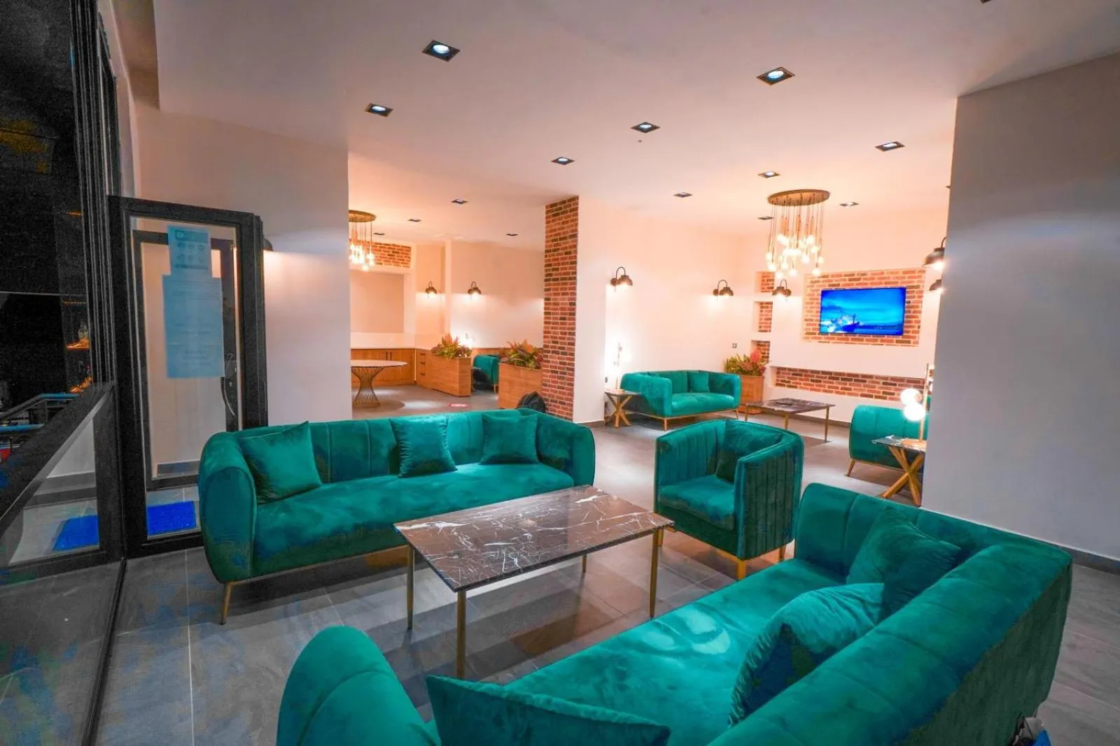 Property building in Hotel Amore