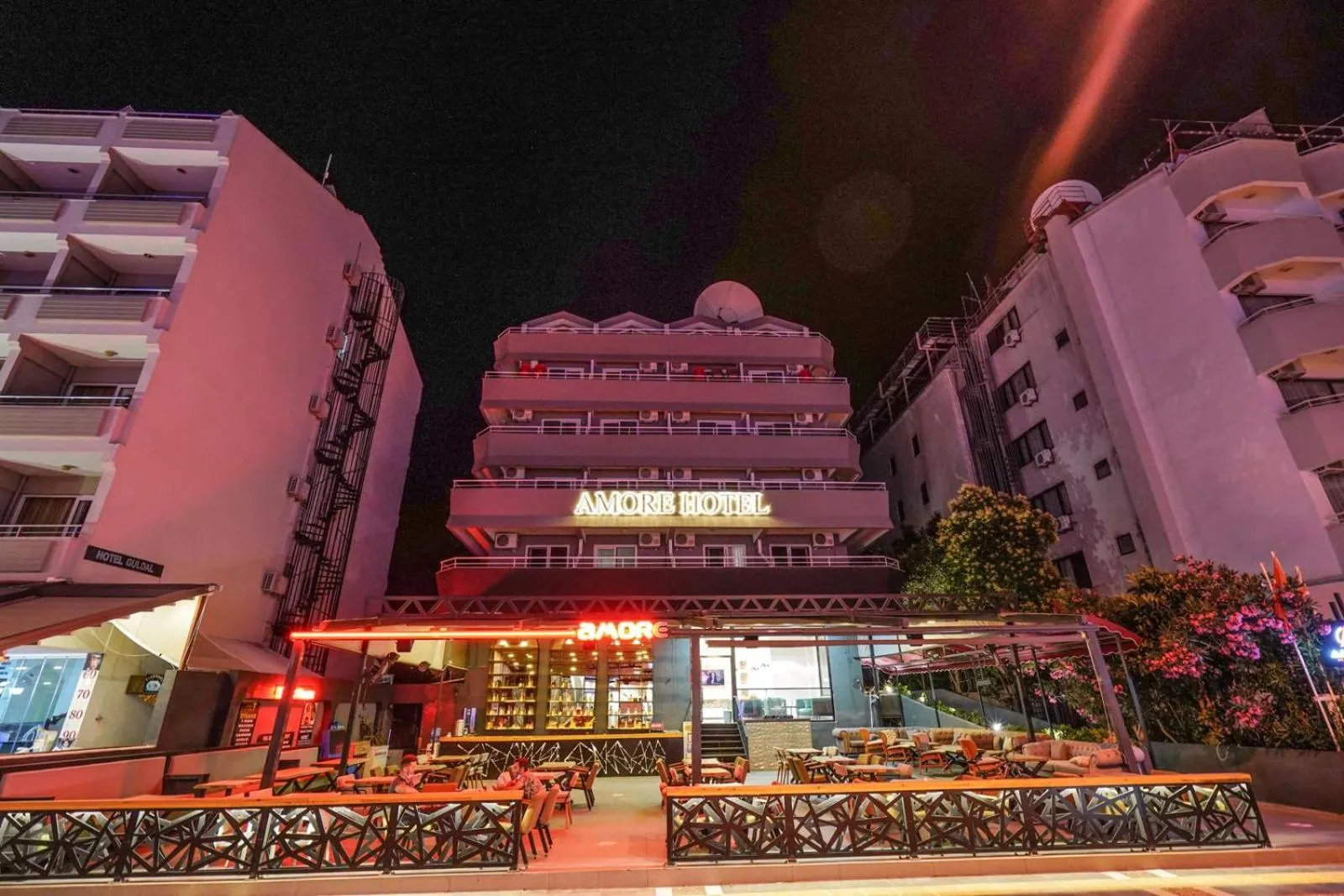 Property building in Hotel Amore