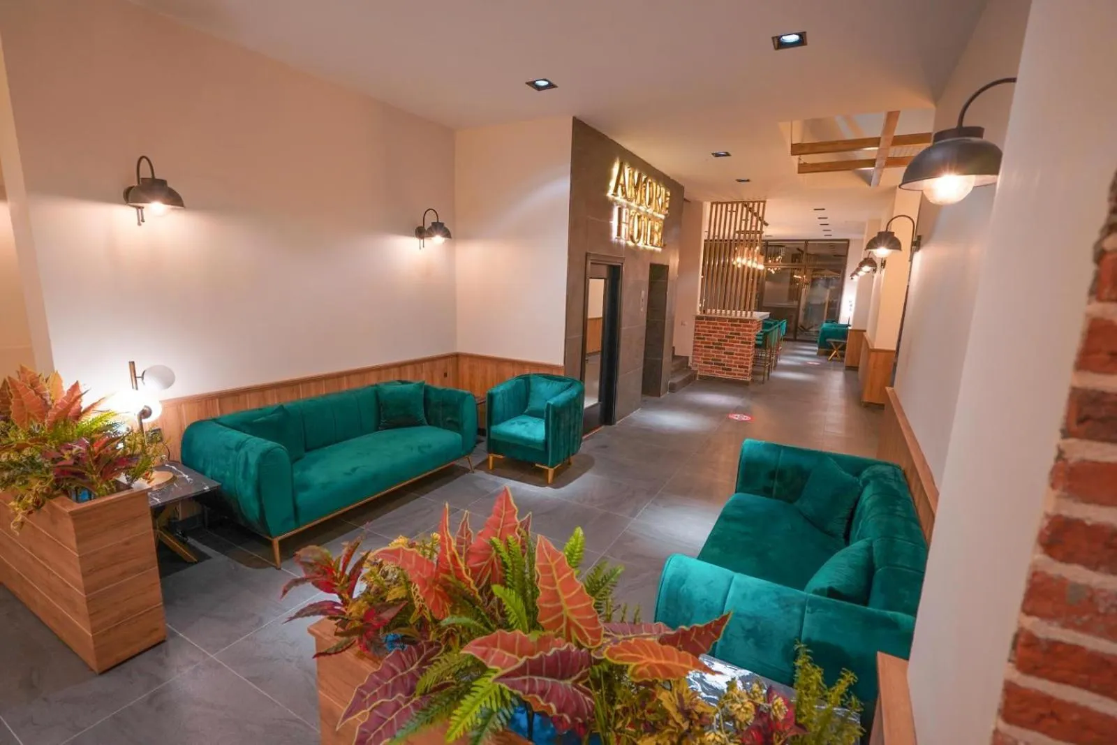 Property building in Hotel Amore