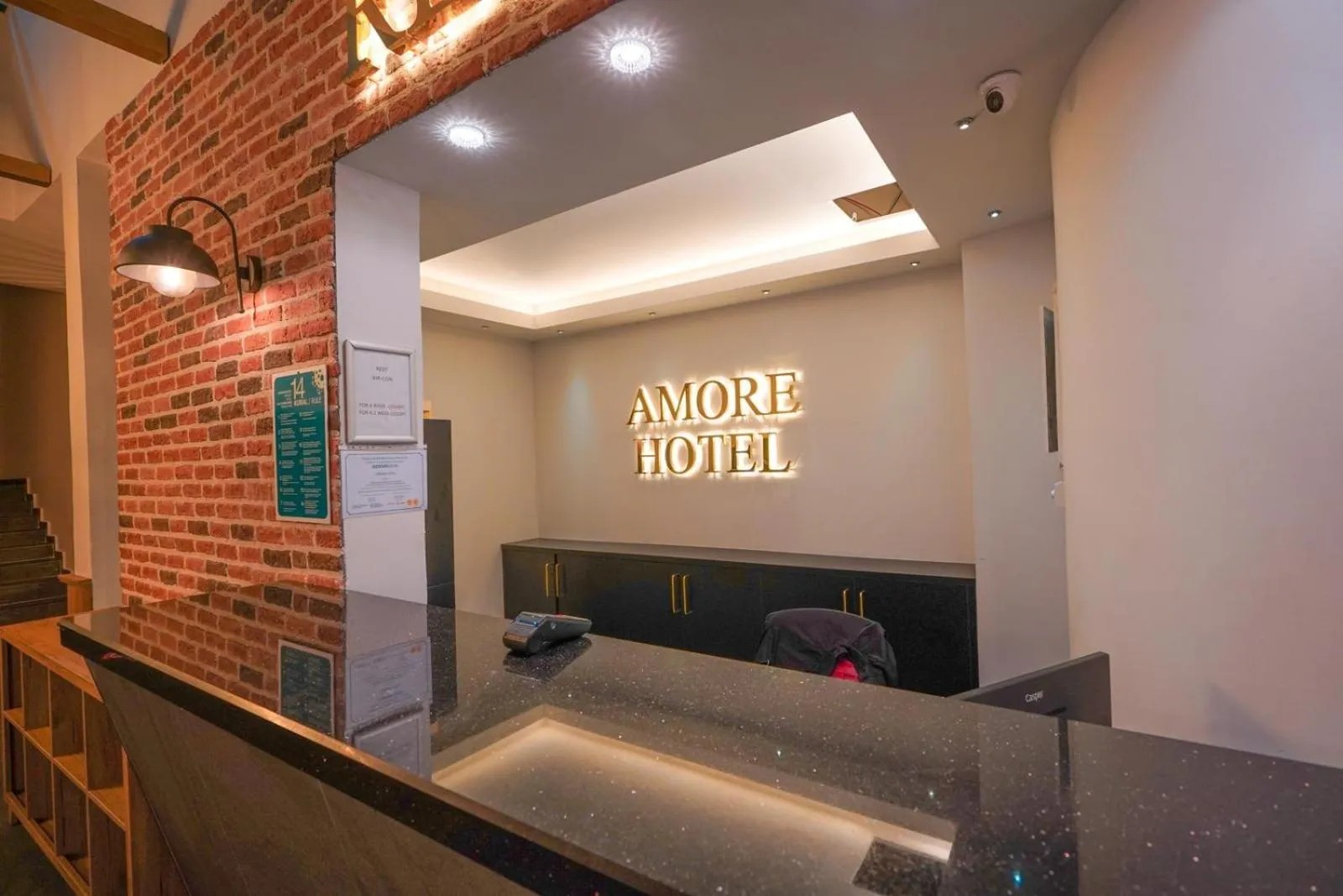 Property building in Hotel Amore