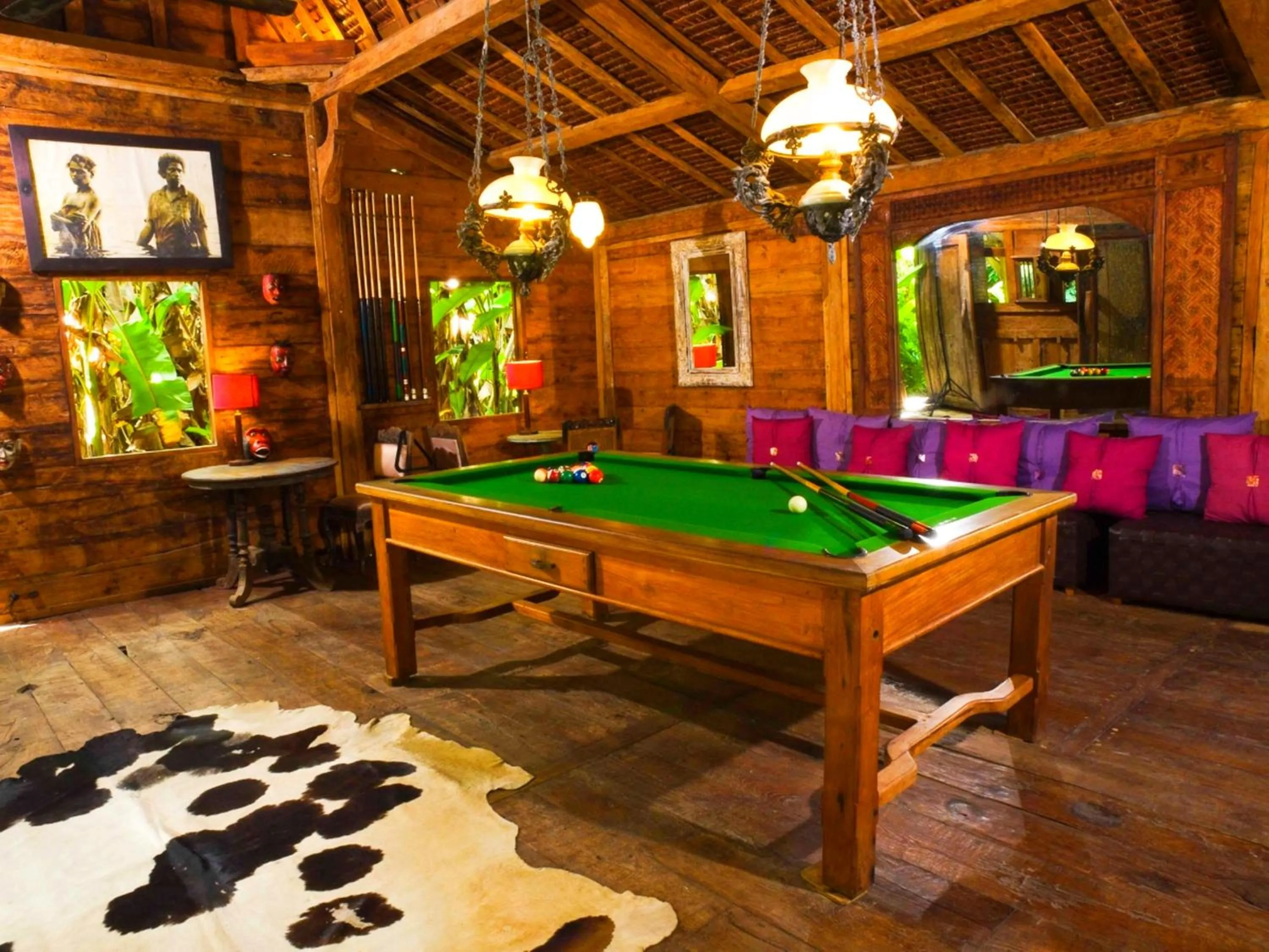 Billiard in Ratua Private Island Resort
