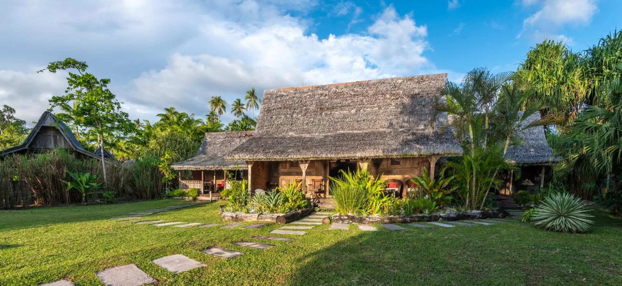 Property building in Ratua Private Island Resort