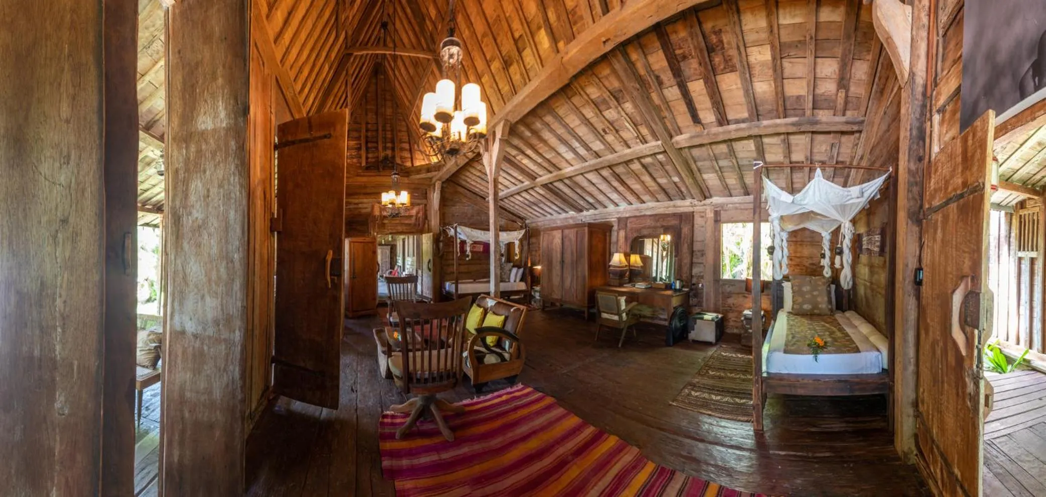 Living room in Ratua Private Island Resort
