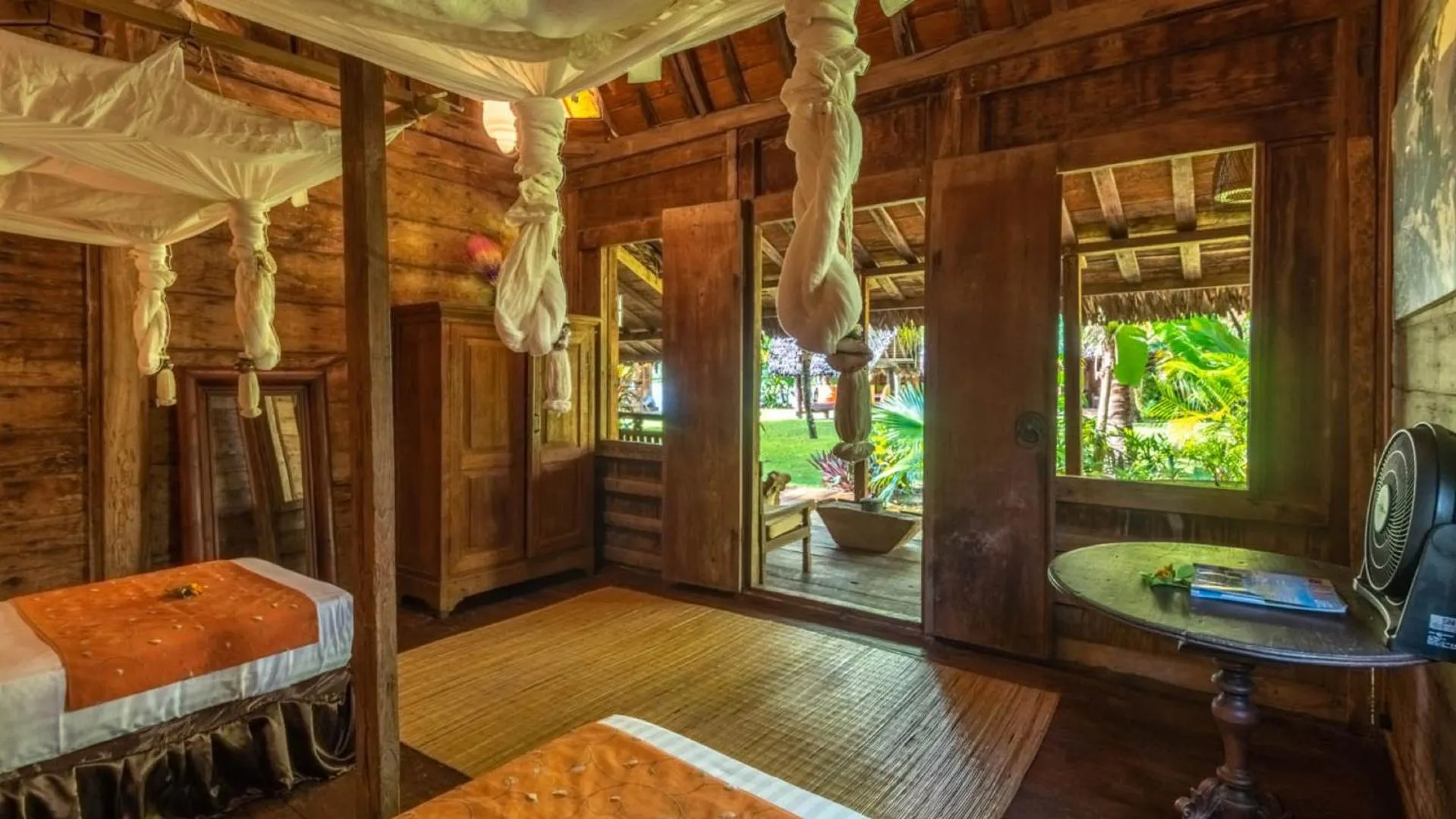 Bedroom in Ratua Private Island Resort