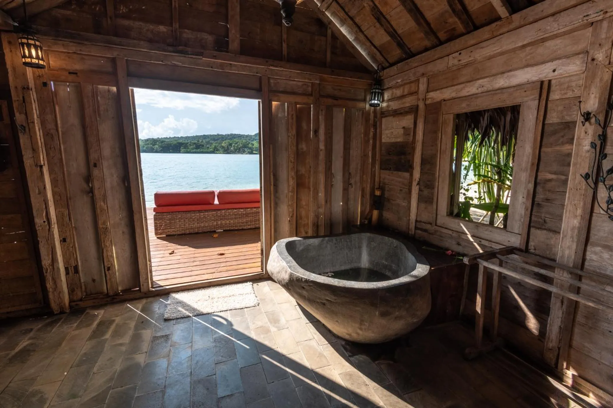 Bathroom in Ratua Private Island Resort